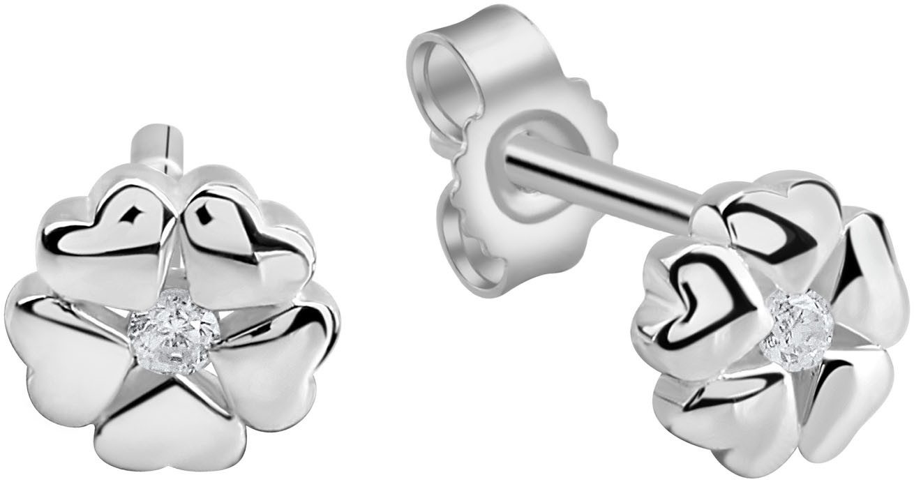 Paar Ohrstecker Schmuck Geschenk Silber 925 Ohrschmuck Ohrringe Herzen
