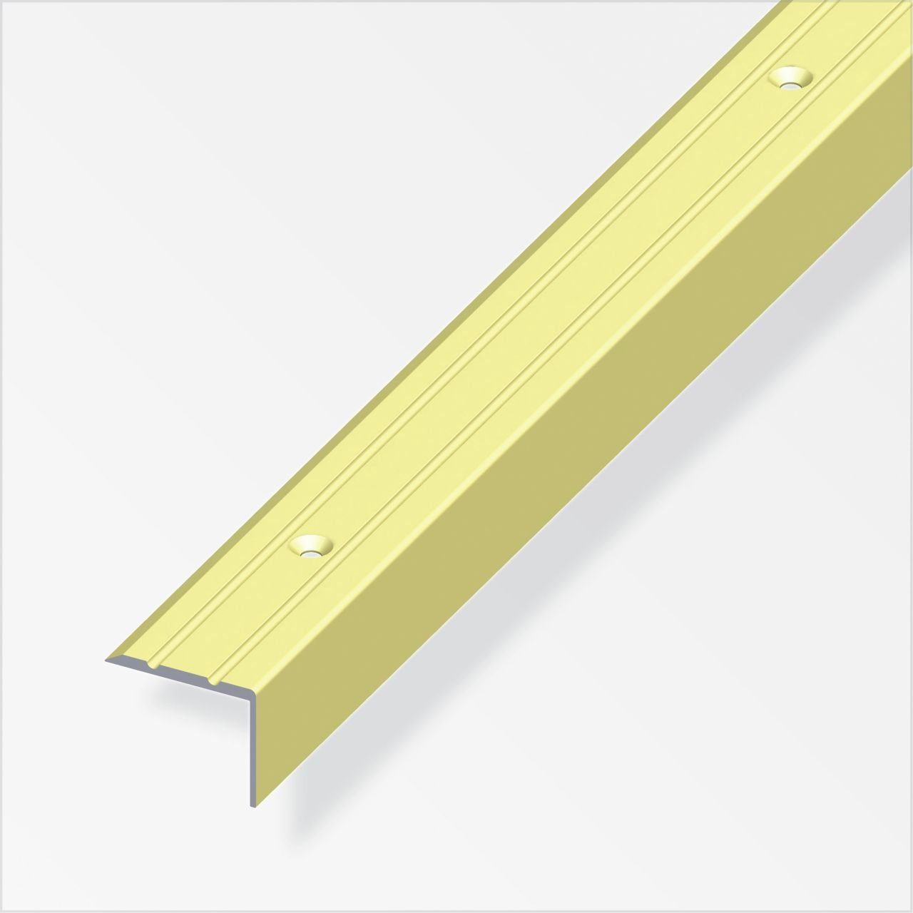 Aluminium alfer Treppenstufen-Seitenblende alfer Treppenprofil m, 2 x 25 mm 20