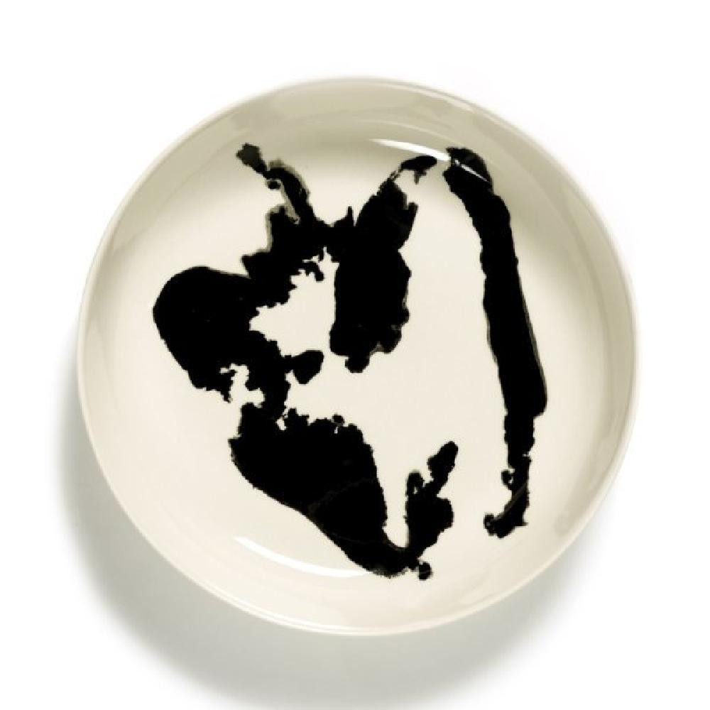 Serax Suppenteller Suppenteller Feast White Pepper Black