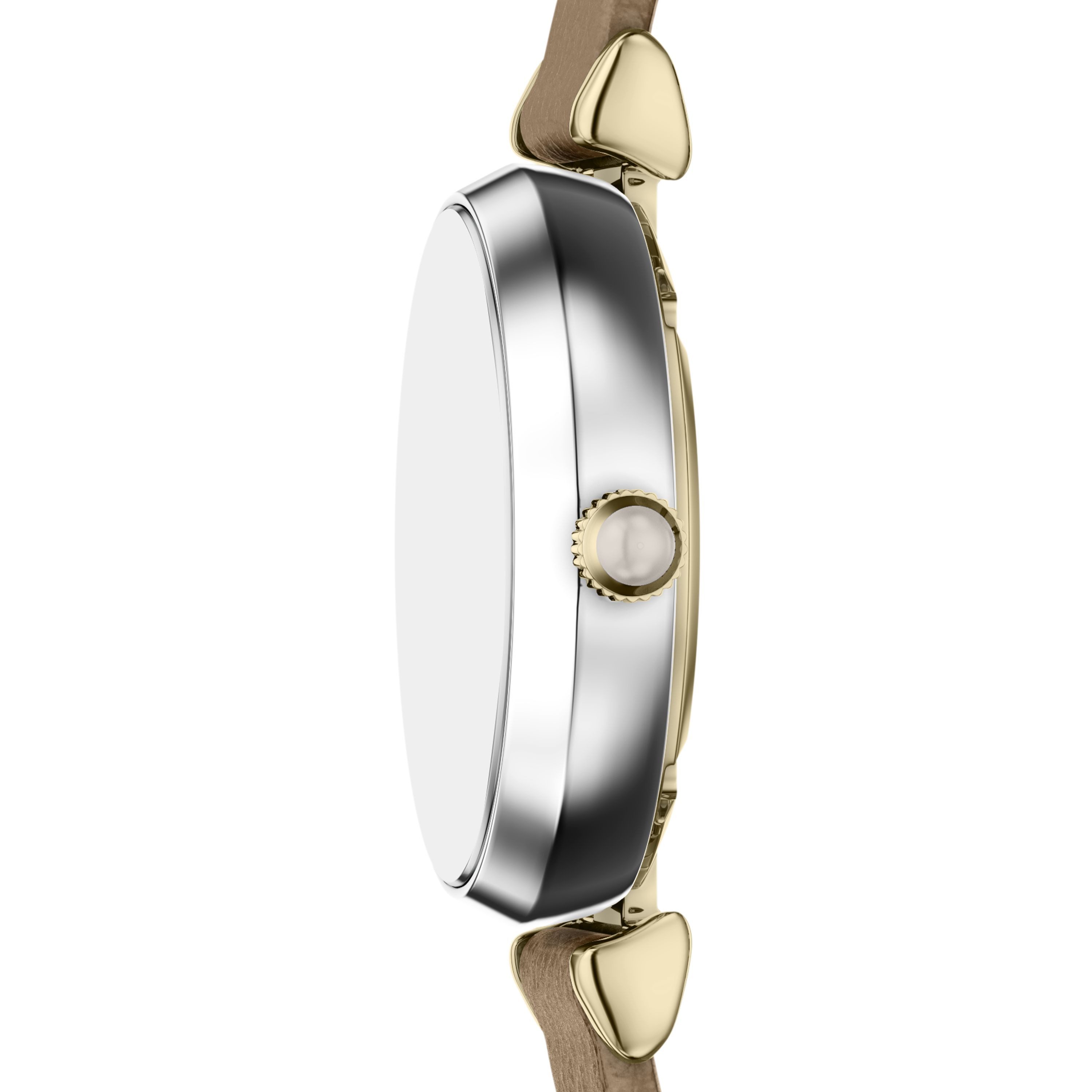 Emporio Armani Quarzuhr AR11770, Armbanduhr, Damenuhr, Lederarmband, analog