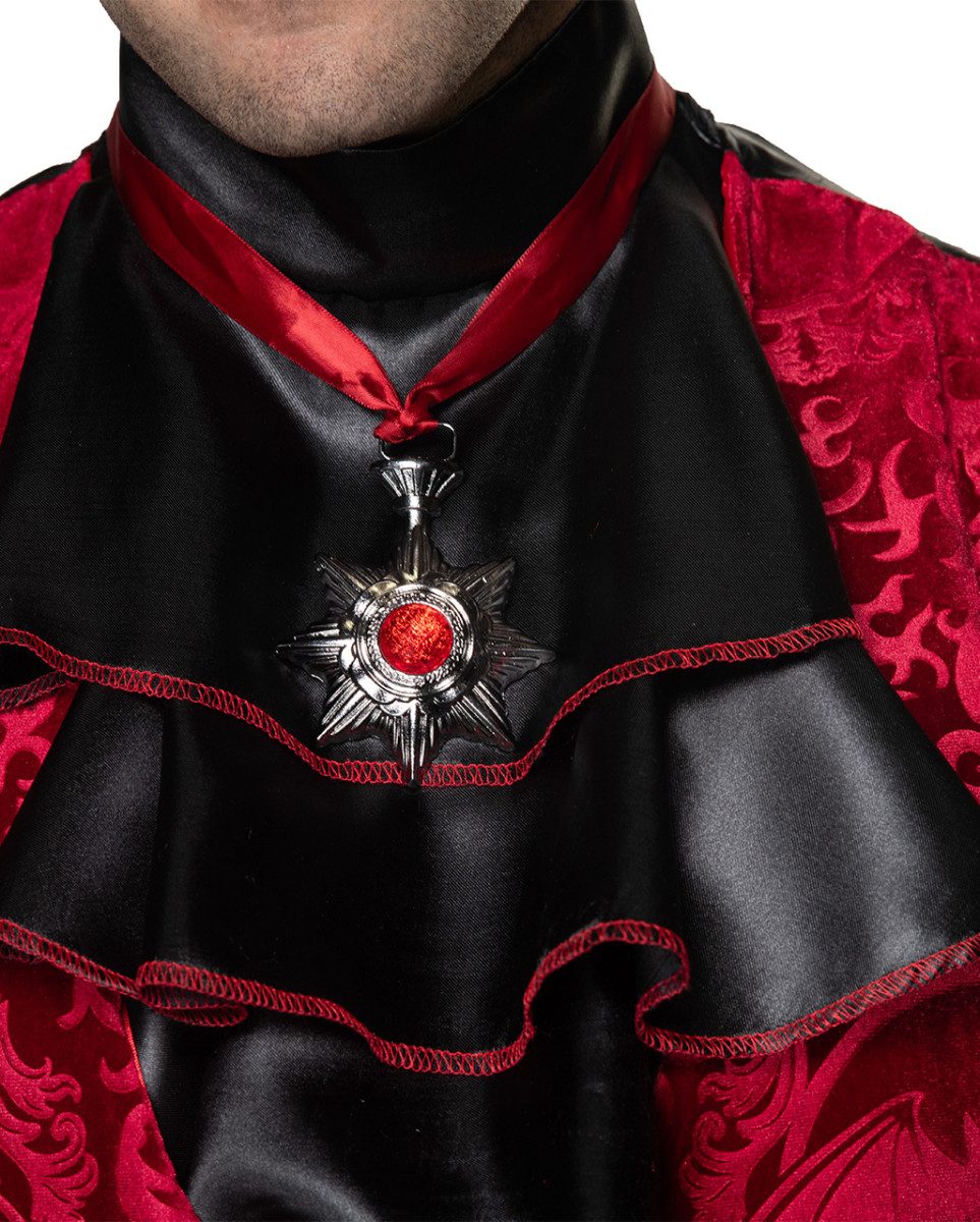 Horror-Shop Vampir-Kostüm Vampir Lord Medaillon Halskette