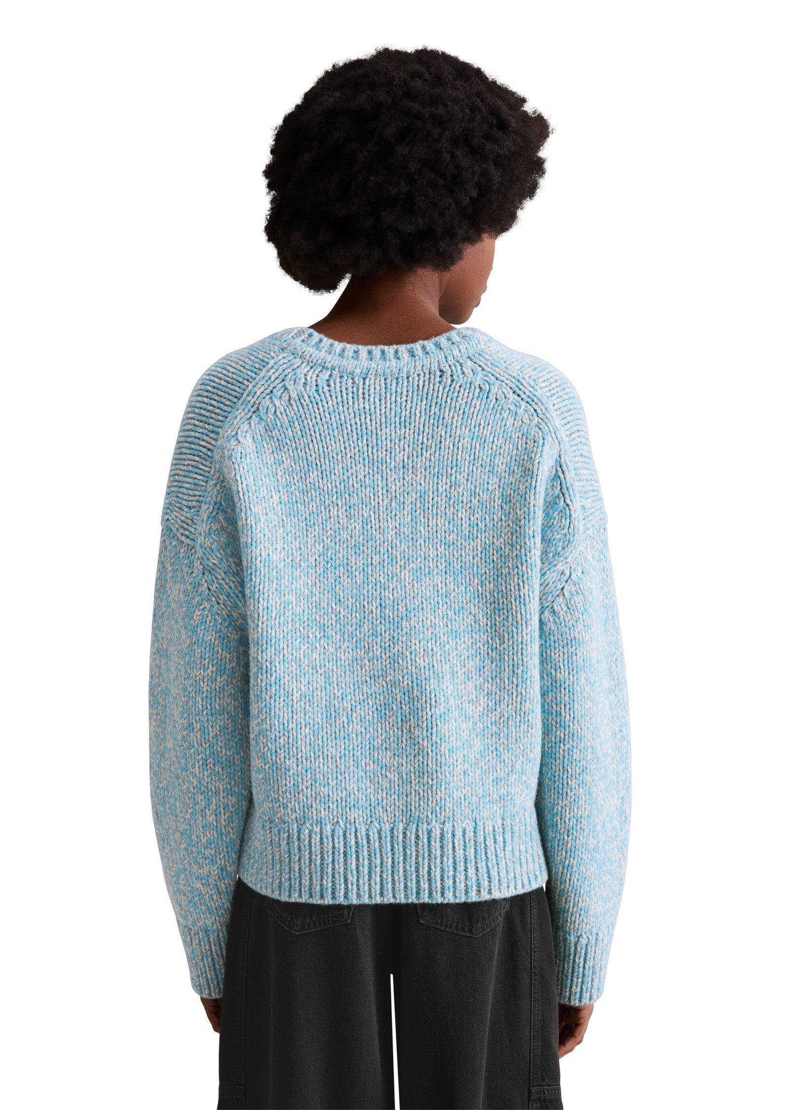 Marc O'Polo DENIM Strickpullover aus weichem Wolle-Mix