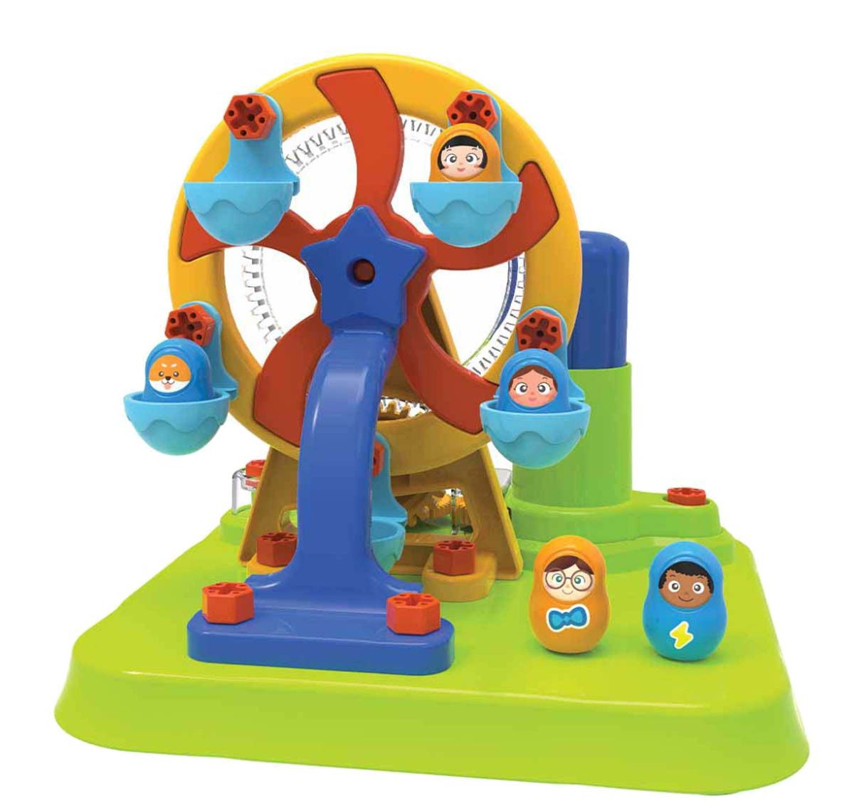 Edu-Toys Experimentierkasten JS025 Mint Elektrisches Riesenrad Bausatz, (46-tlg)