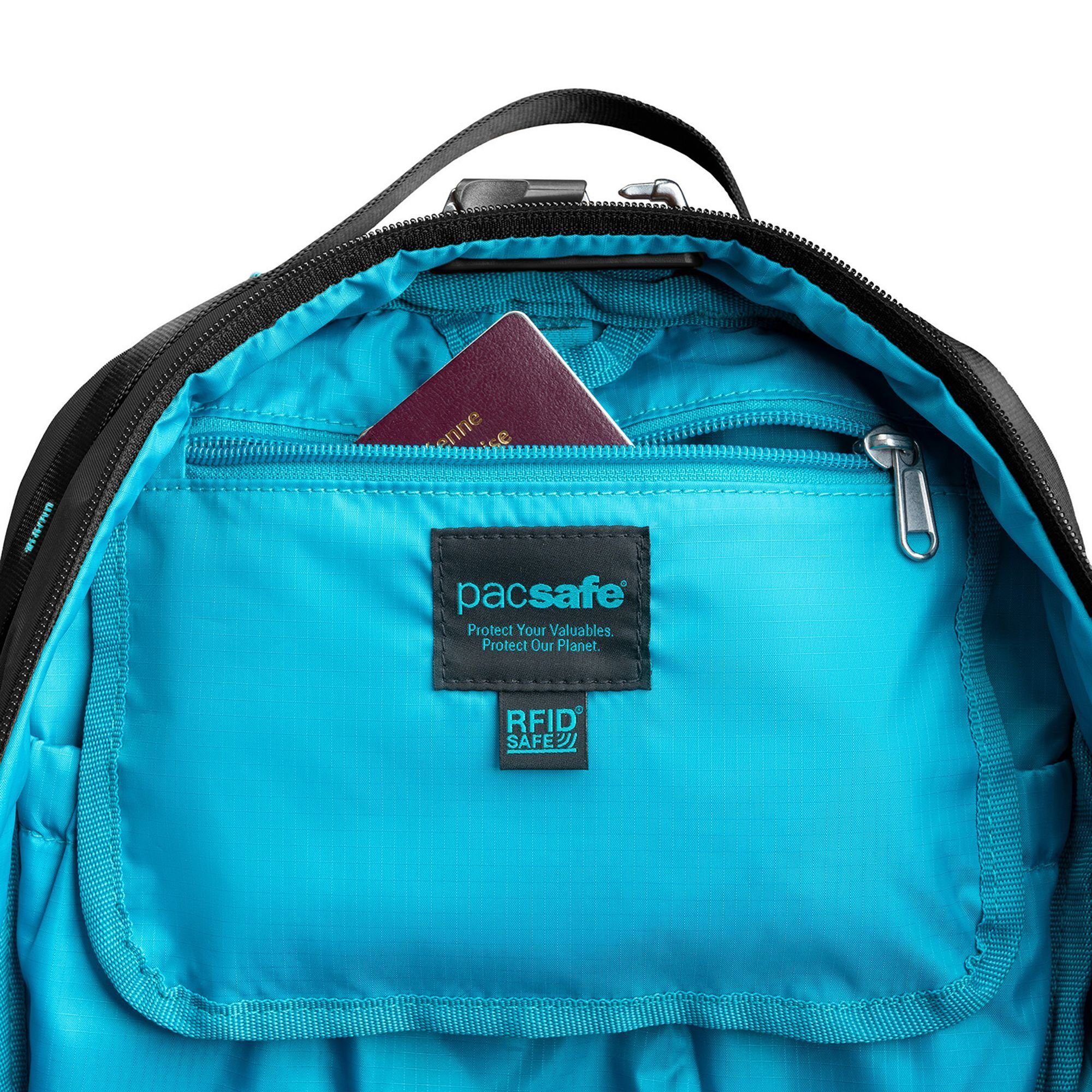 Pacsafe Umhängetasche Pacsafe Eco, Nylon