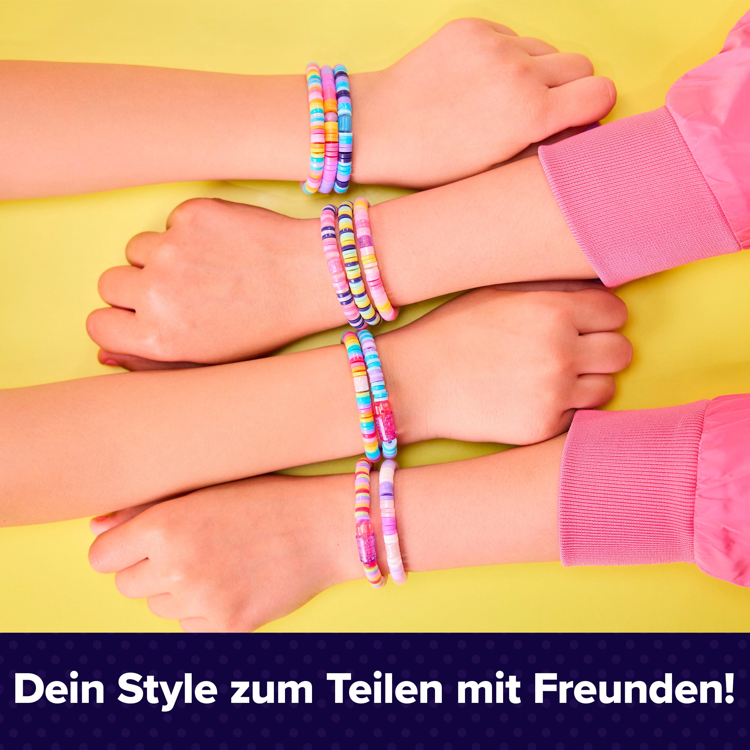 Spin Master Kreativset Cool Maker Stack'd Heishi Armband Studio