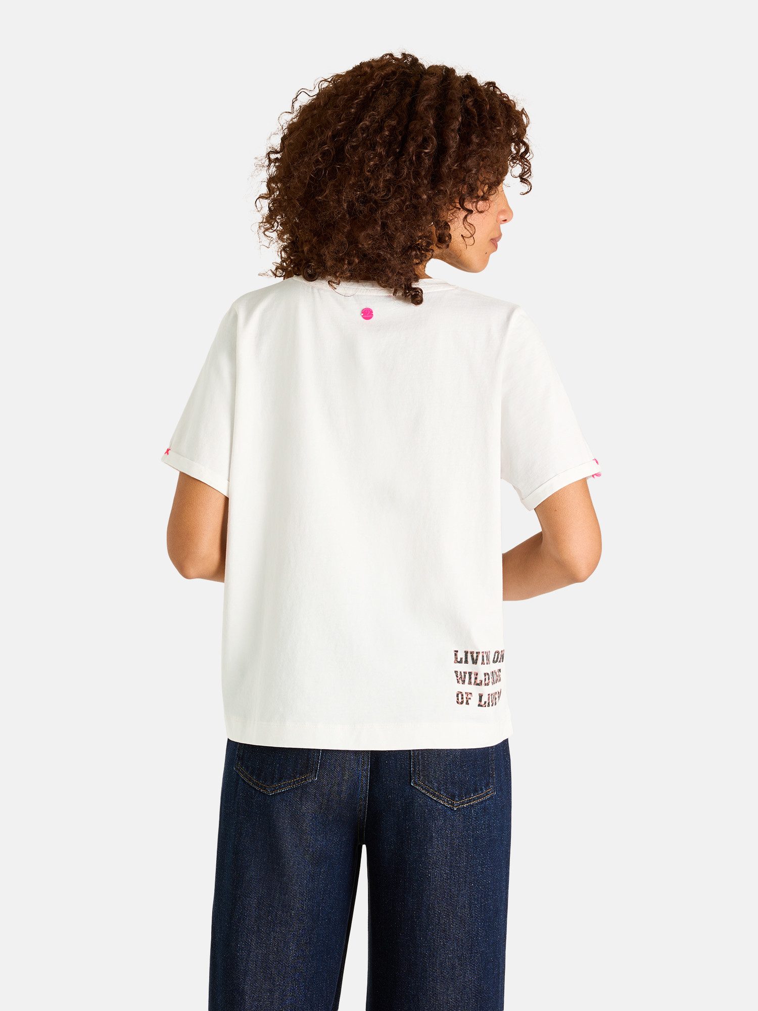 Lieblingsstück T-Shirt ZetaL aus Baumwolle, Rundhals