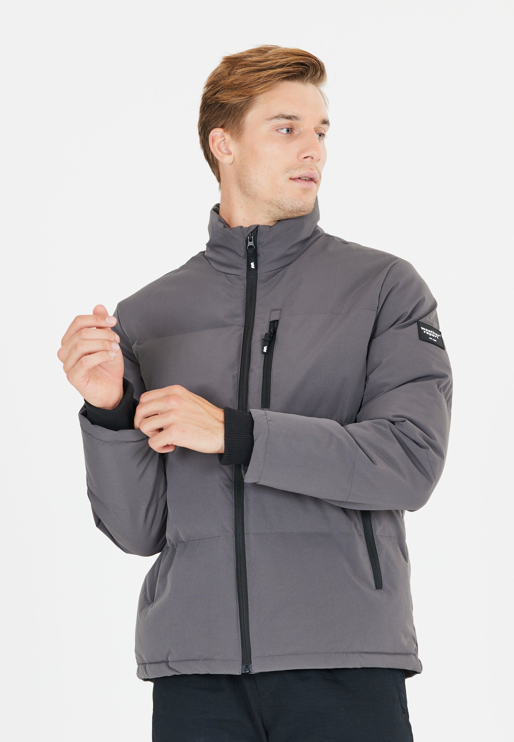 WEATHER REPORT Outdoorjacke Onix in winddichter und wasserabweisender Qualität