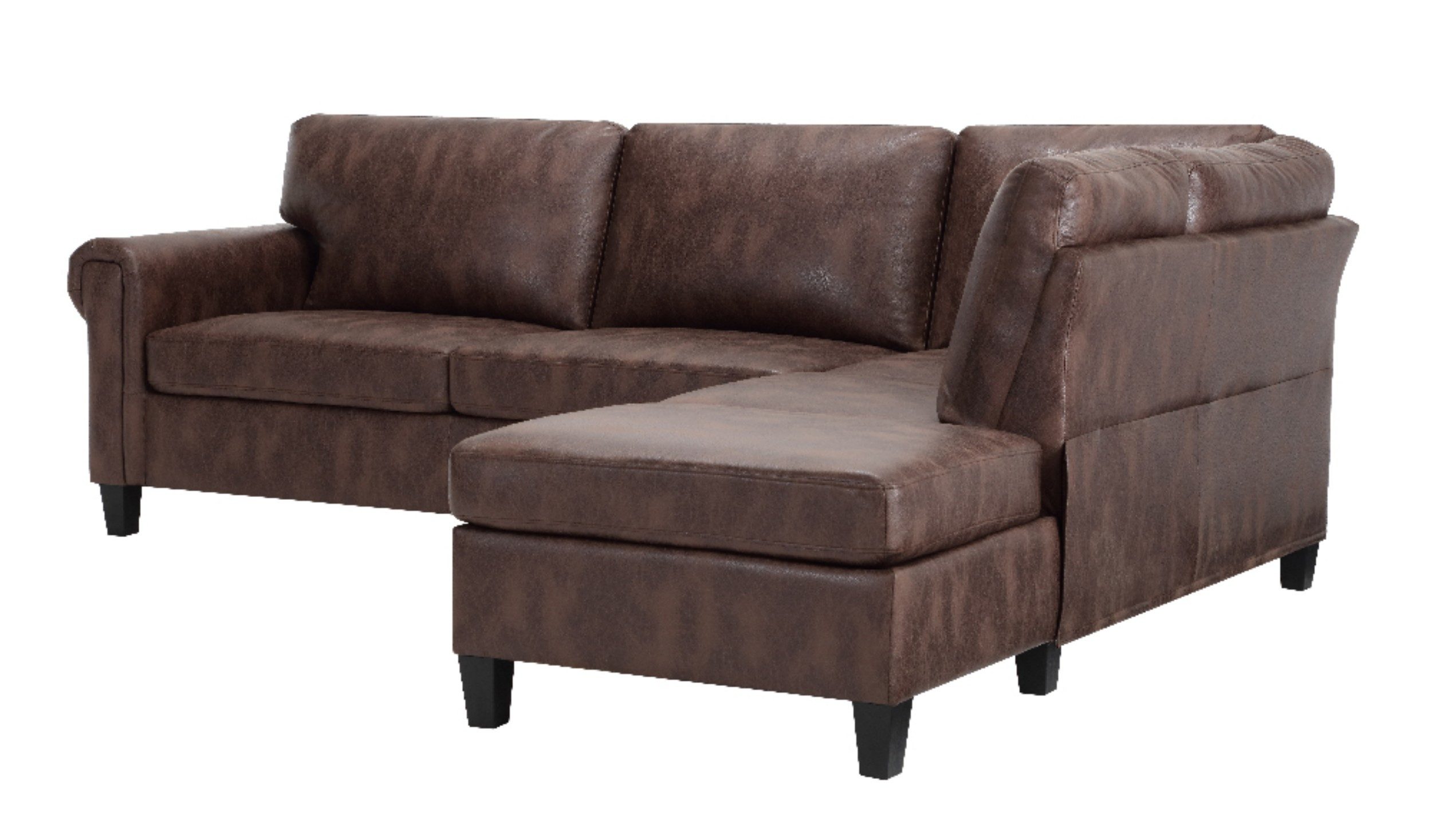 Happy Home Sofa Großzügiges Ecksofa für Wohnzimmer, Polstergarnitur mit Relaxfunktion