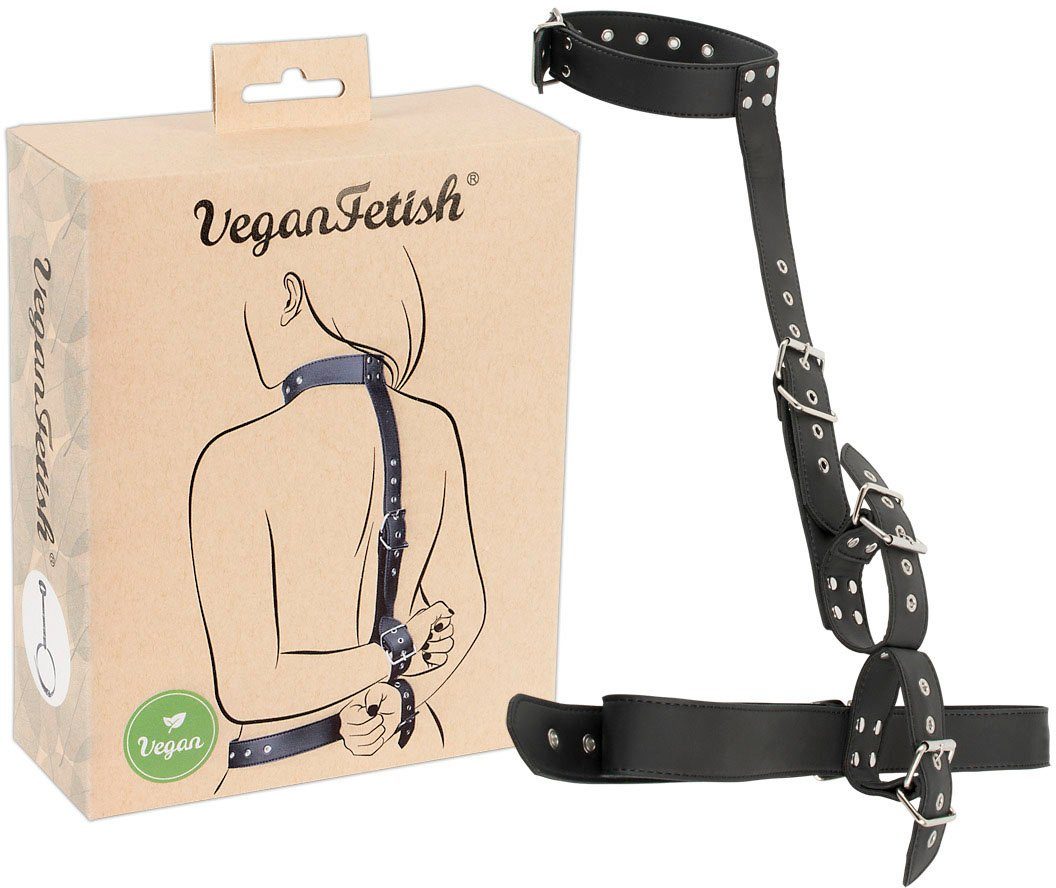 vegan Set, XCellarisPRO 3-tlg., Komplett Vegan Halsfessel, Fetish