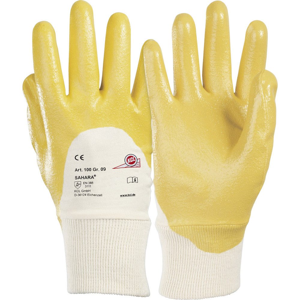KCL Arbeitshandschuhe KCL Sahara® 100-9 Baumwolle Arbeitshandschuh Größe (Handschuhe): 9, L