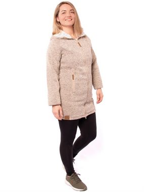 Gipfelglück Fleecejacke Alix für Damen, mit weichem Fellimitat-Futter