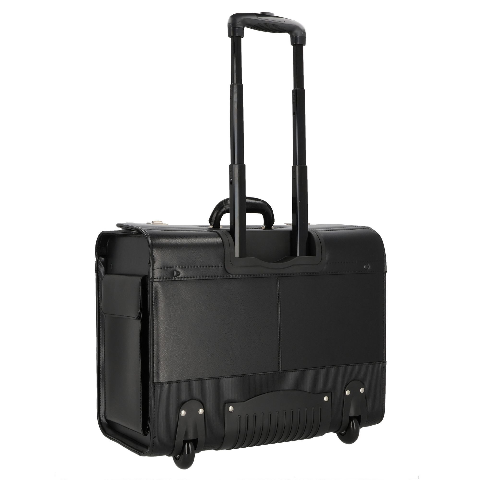 Dermata Pilotenkoffer, 2 Rollen, Leder