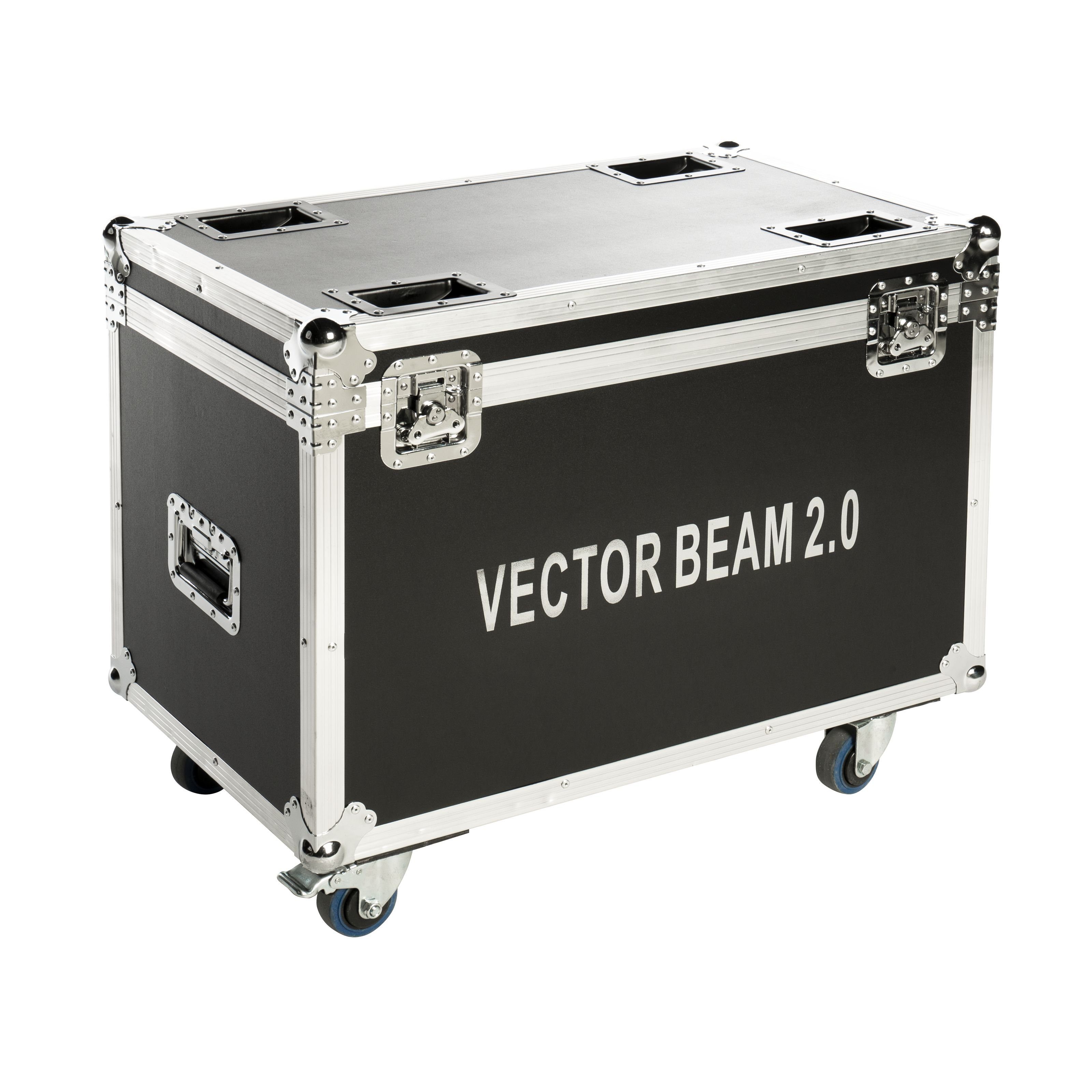 lightmaXX Discolicht, TOUR CASE 4x VECTOR Beam 2.0 | Disco-Lichter