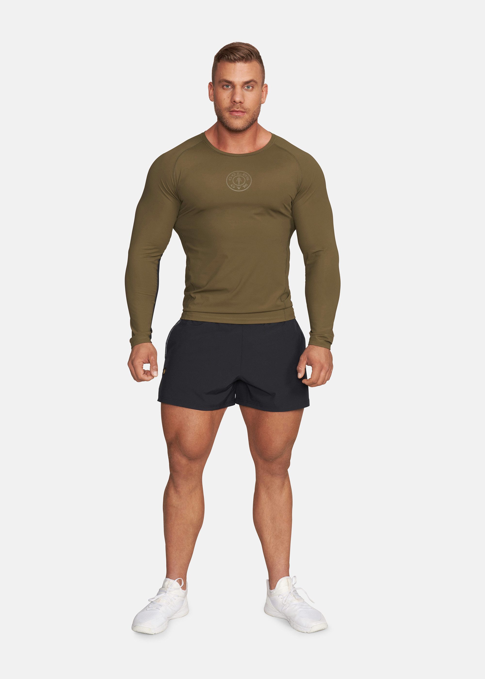 GOLD'S GYM APPAREL Shorts MARK schnelltrocknend, atmungsaktiv, elastischer Gummibund