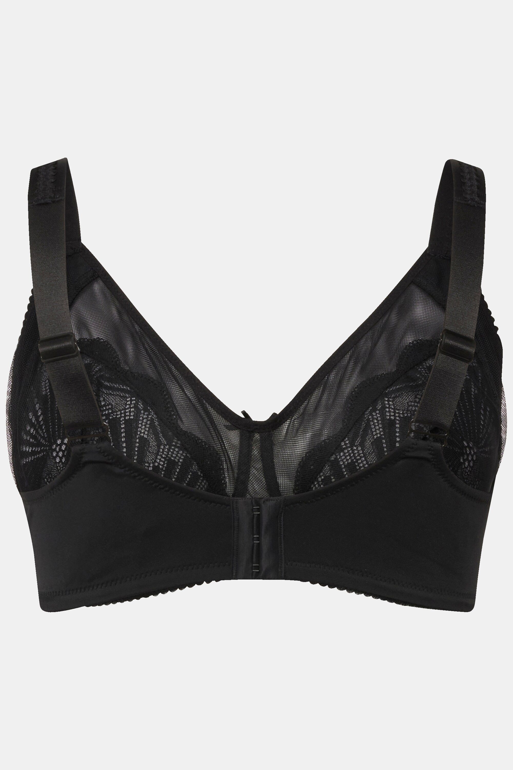 Ulla Popken Soft-BH BH ohne Bügel Mesh Spitze – Bild 4 von 5