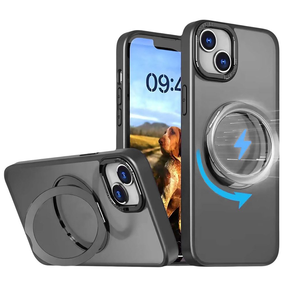COFI 1453 Handyhülle Mag Ring Rotating case Handyhülle kompatibel mit iPhone