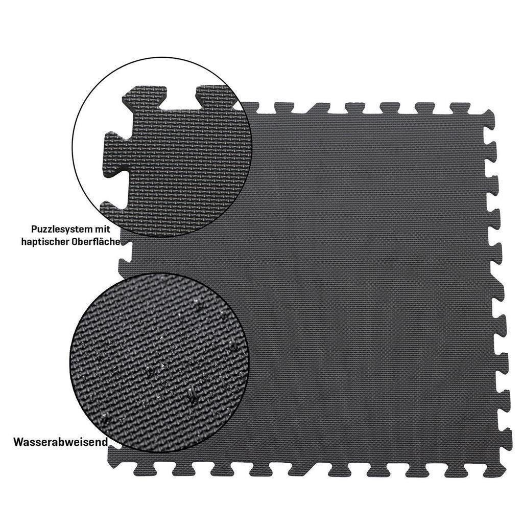 Sporttrend 24 Bodenmatte 8 Schutzmatten + 16 Randstücke, 2,88qm, Bodenmatte