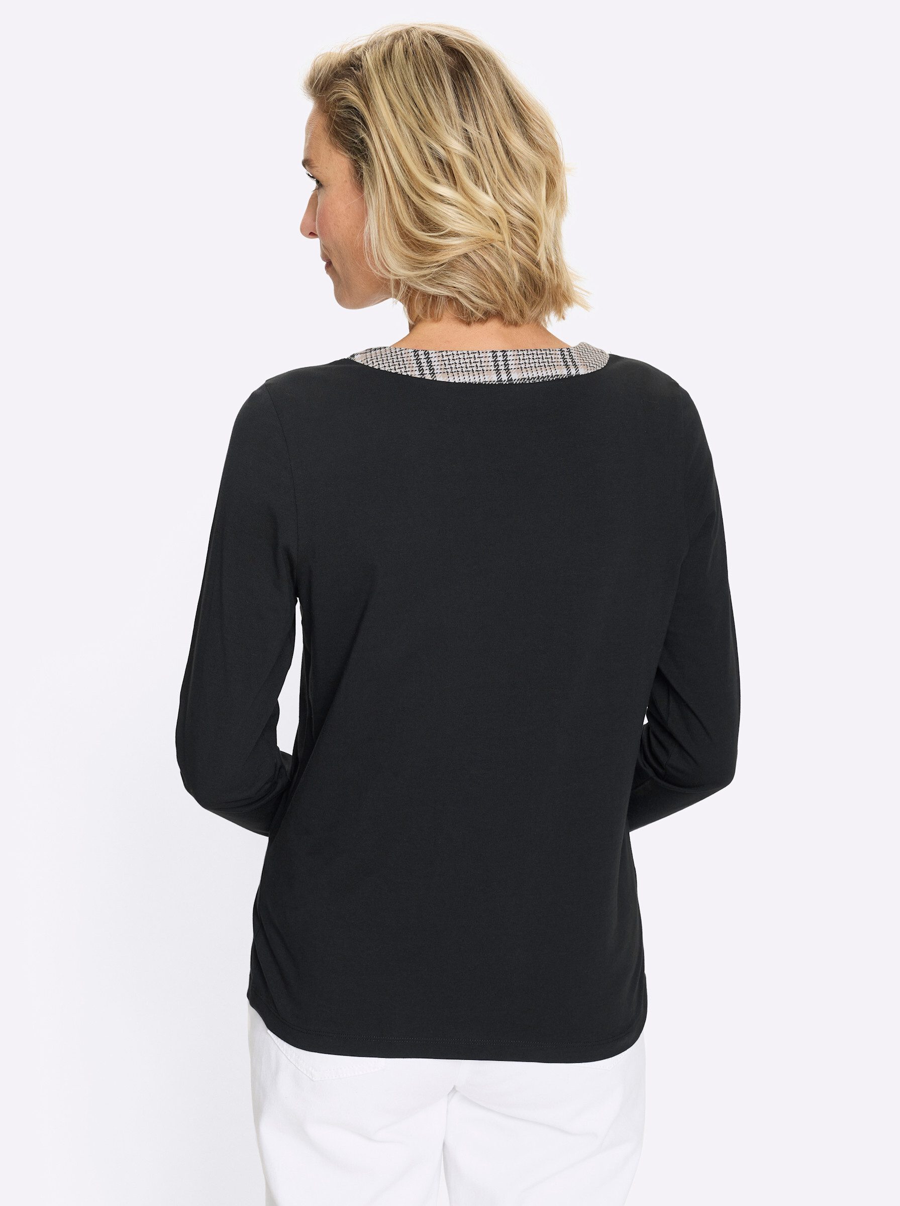 Sieh an! T-Shirt Langarm-Shirt Langarm günstig online kaufen