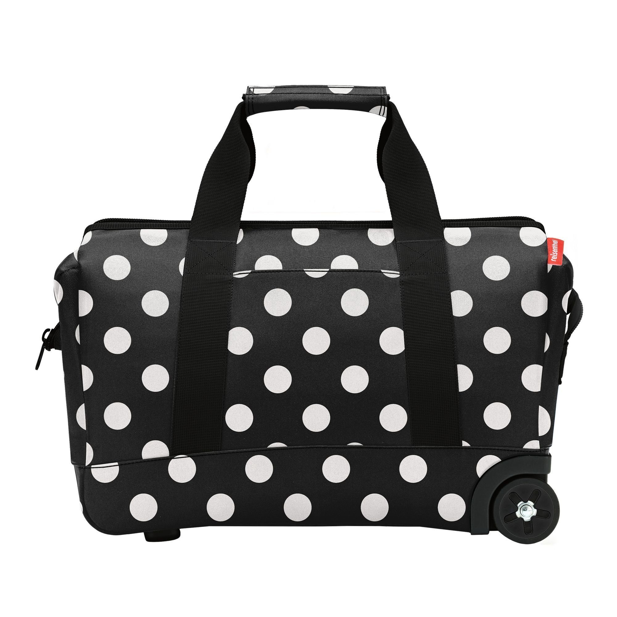 Travelling, Polyester REISENTHEL® white dots 2 Handgepäck-Trolley Rollen, frame