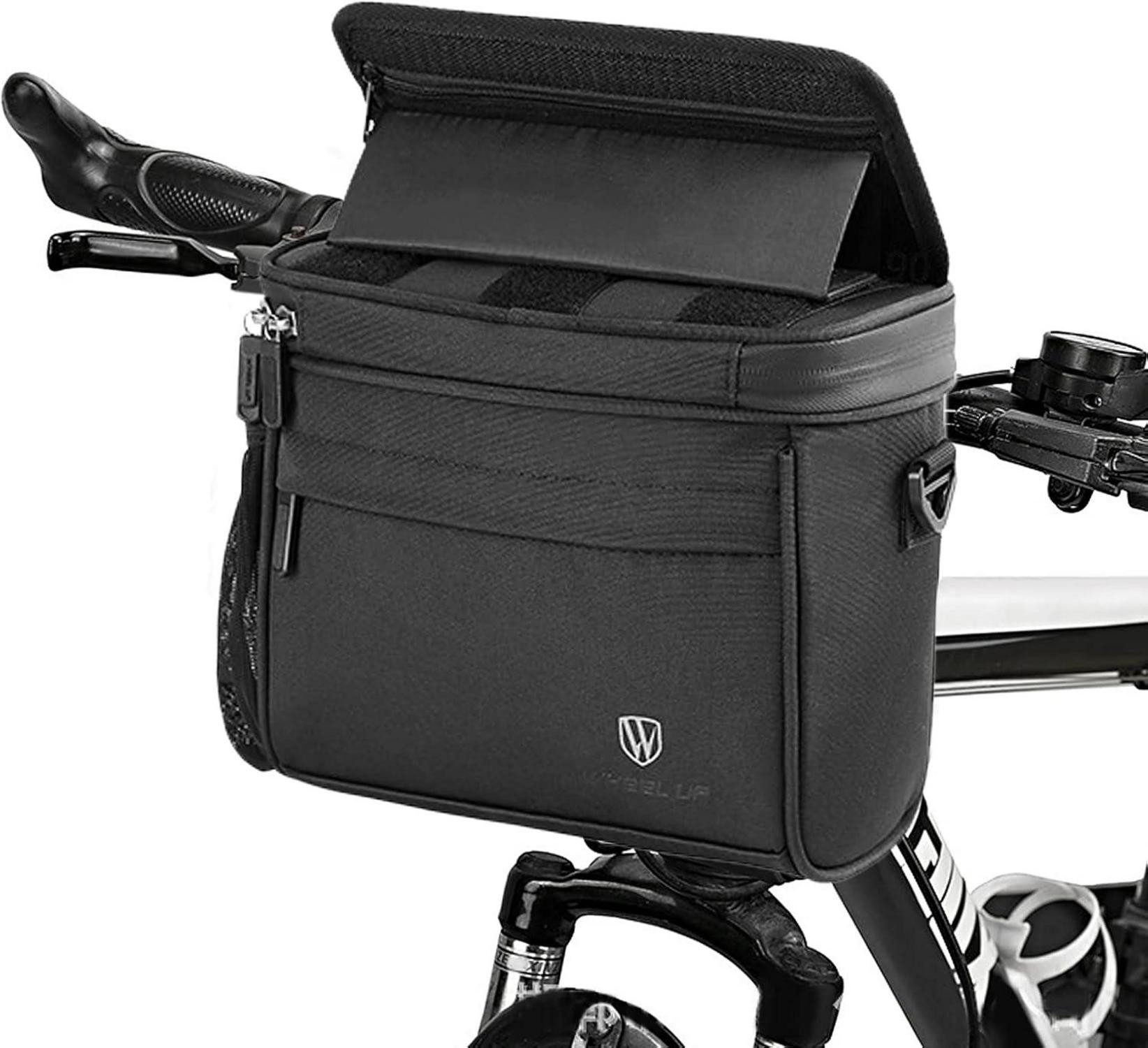 Fahrrad-Gepäckträger Fahrrad Lenkertasche Wasserdicht mit TPU-Fenster und