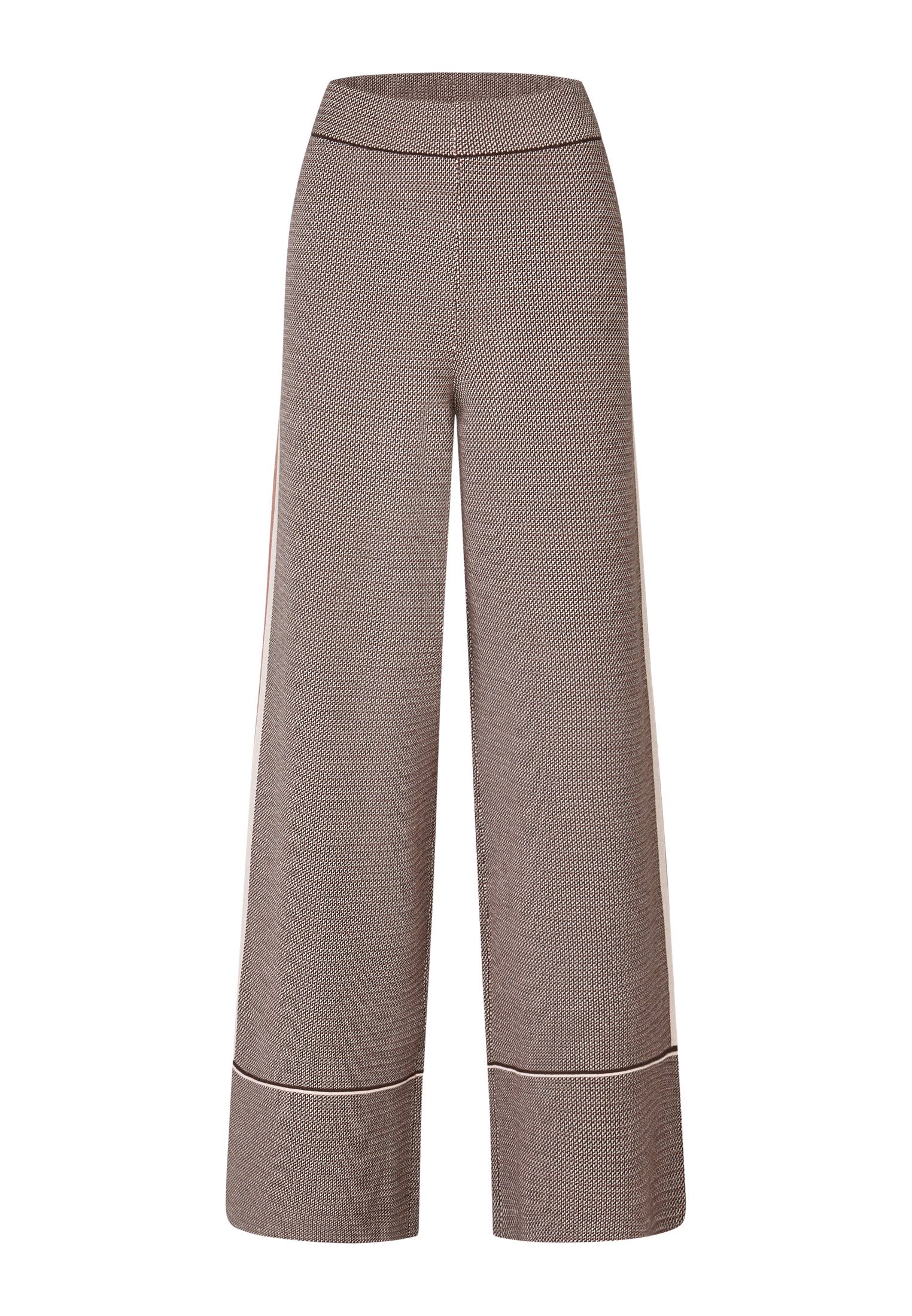 MARC AUREL Jerseyhose Strickhose mit Streifen