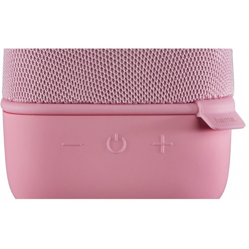 Hama Hama Cube Multimedia-Lautsprecher rosa Bluetooth Bluetooth-Lautsprecher (A2DP, Bluetooth-Lautsprecher)