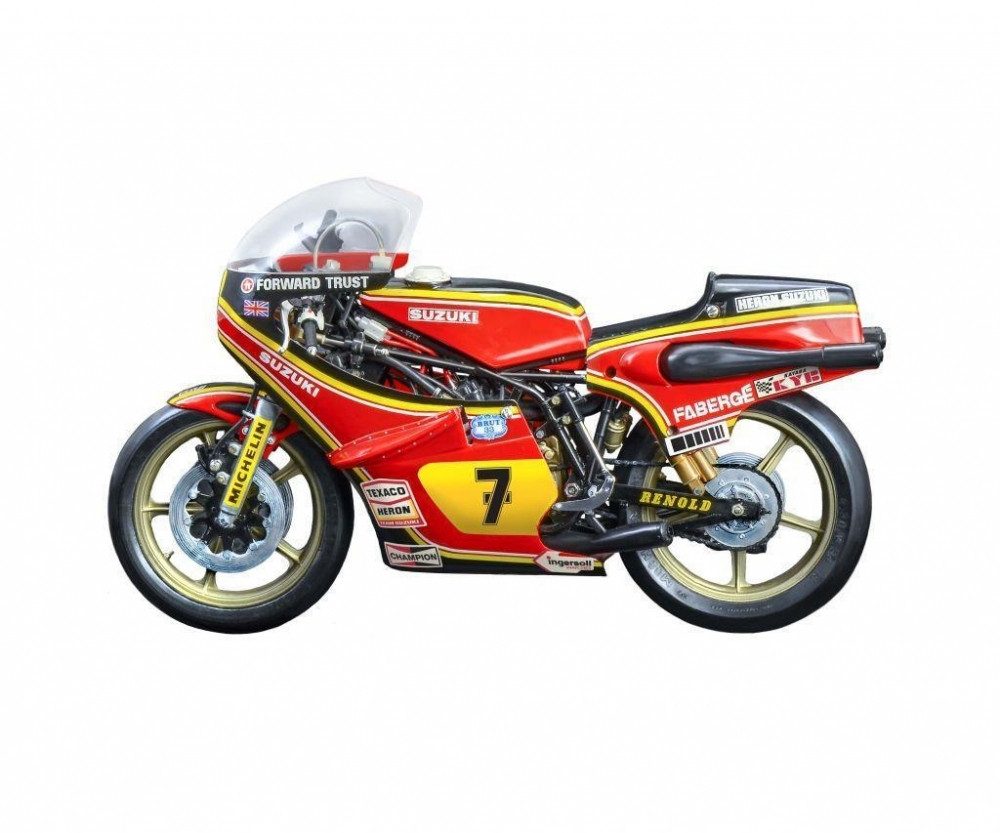 Italeri Modellbausatz Italeri 1:9 Suzuki RG500 XR27 Team H.B.S. 1978
