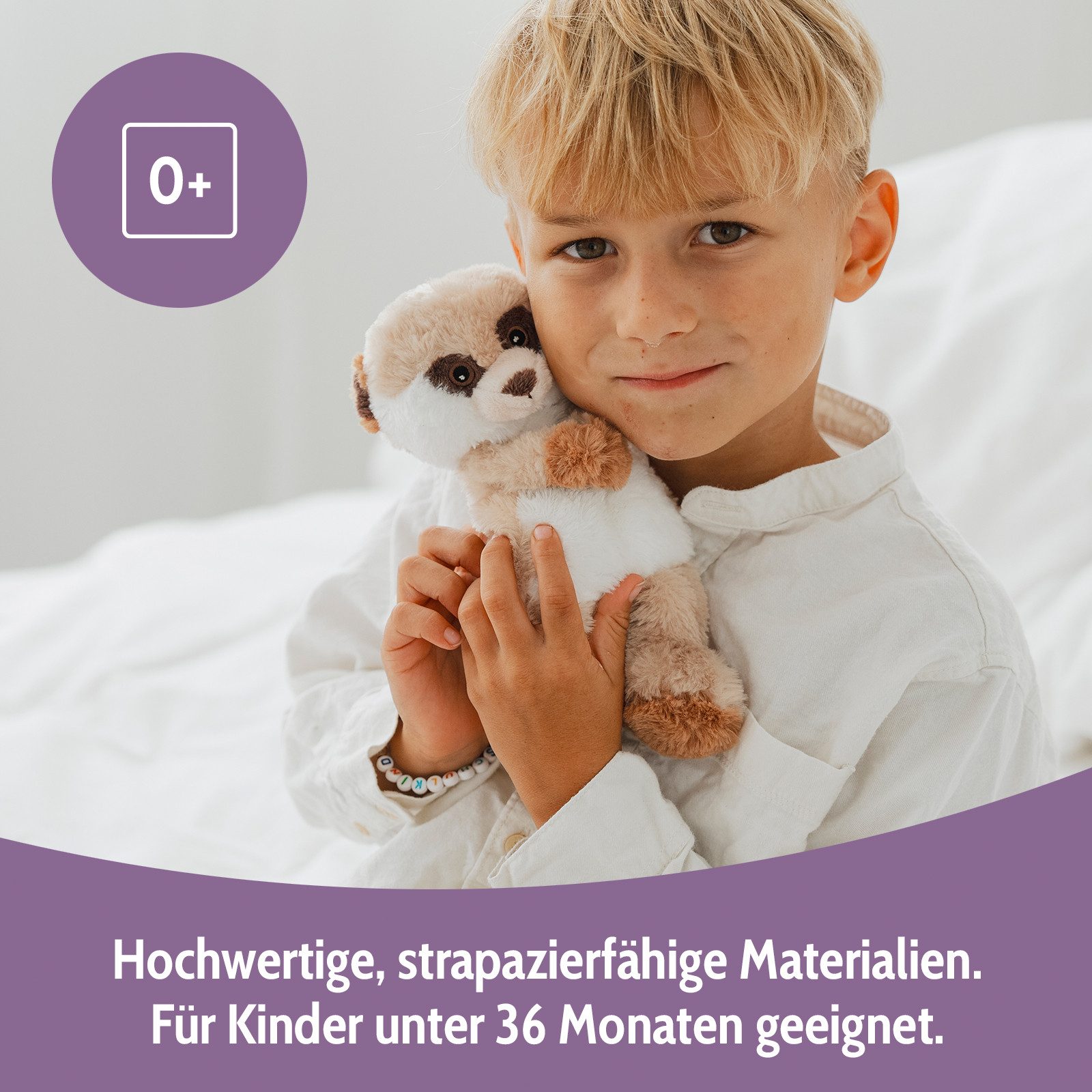 Habibi Plush Wärmekissen Habibi Plush Wärmetier Stofftier 1874 Erdmännchen