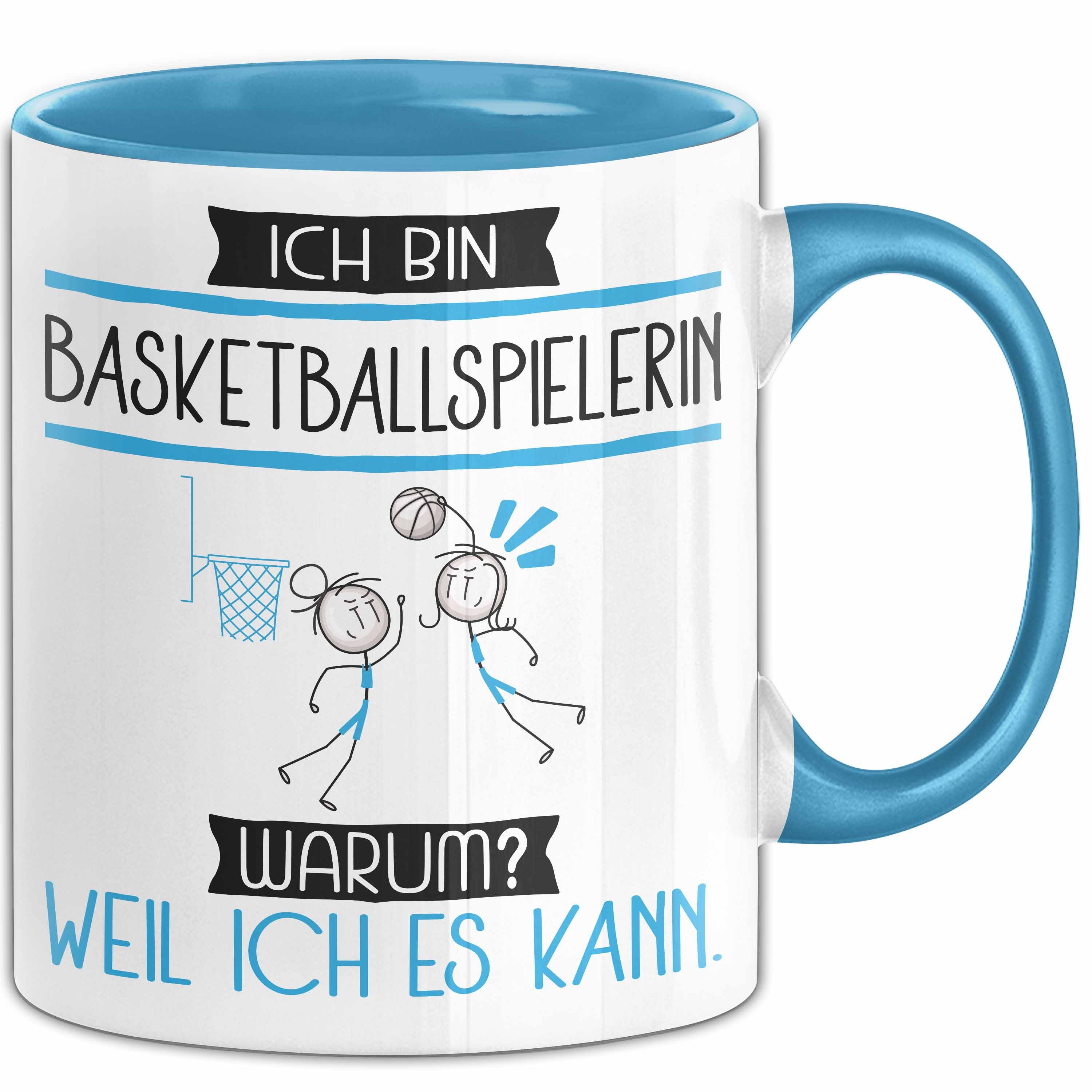 Tasse Basketballspielerin Tasse Geschenk Ich Bin Basketballspielerin Warum