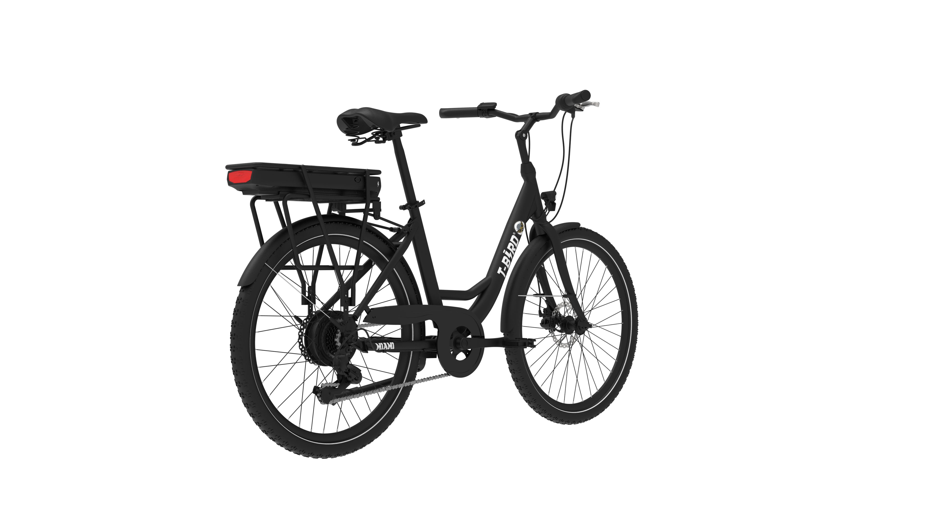 ZMH E-Bike Mountainbike 250W Shimano 7-Gang-System, Heckmotor, 520 Wh