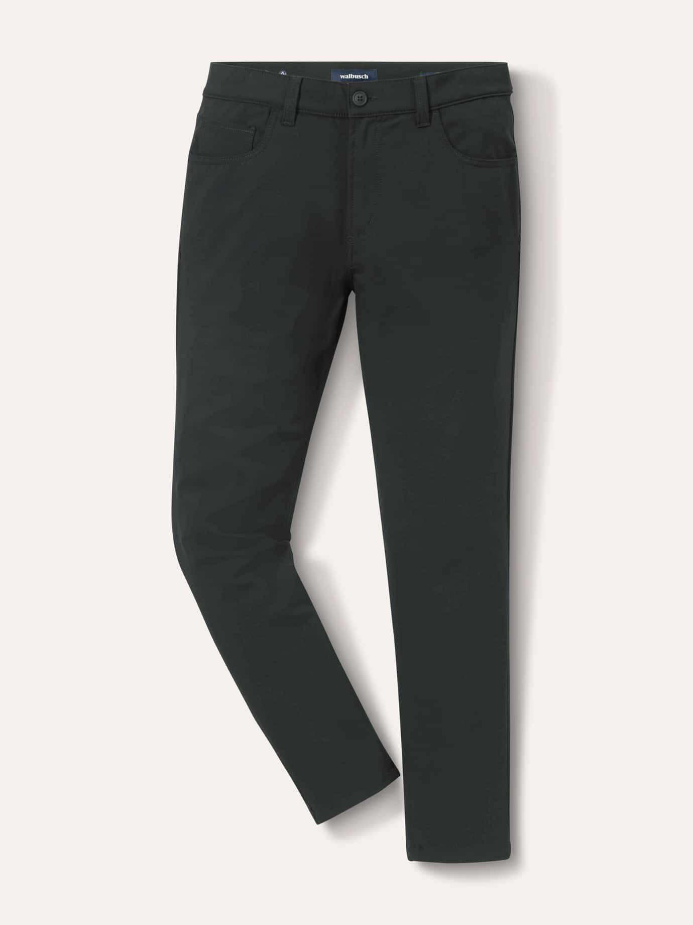 Walbusch 5-Pocket-Hose Herren Modern Fit Five Pocket Hose 360° Stretch knitterfrei Wasserabweisend, schnelltrocknend, pflegeleicht, Flex-Bund