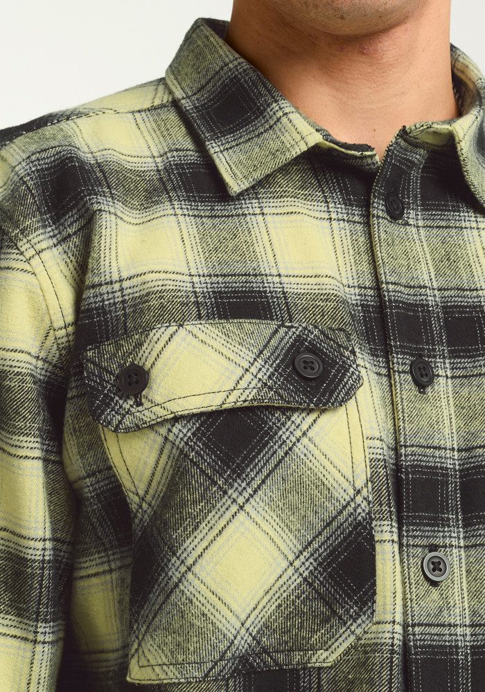 Jack Wolfskin Flanellhemd BAJA FLANNEL SHIRT M Flanellhemd, weich, atmungsaktiv – Bild 4 von 5