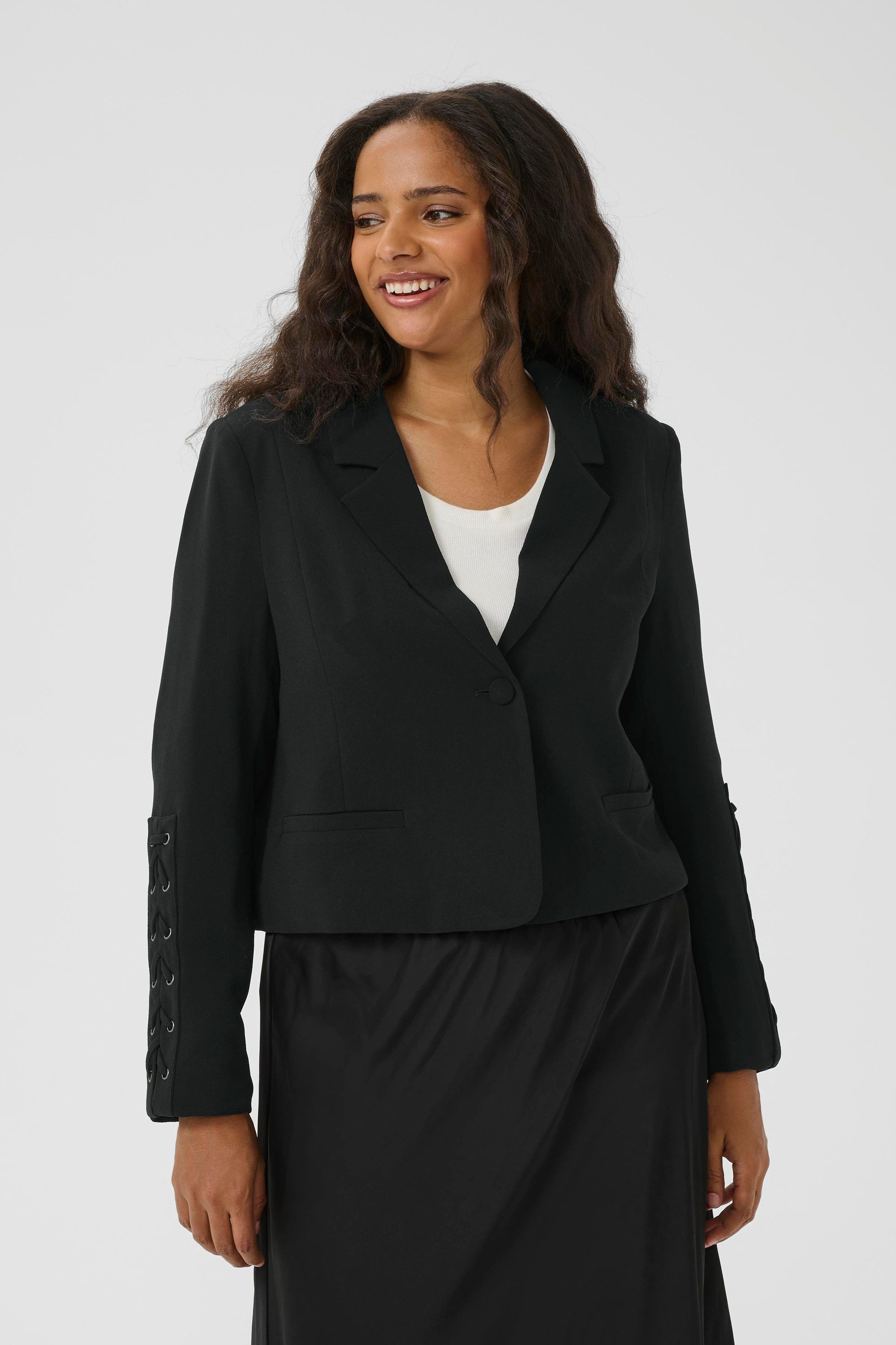 KAFFE Curve Jackenblazer Blazer KClisette Große Größen