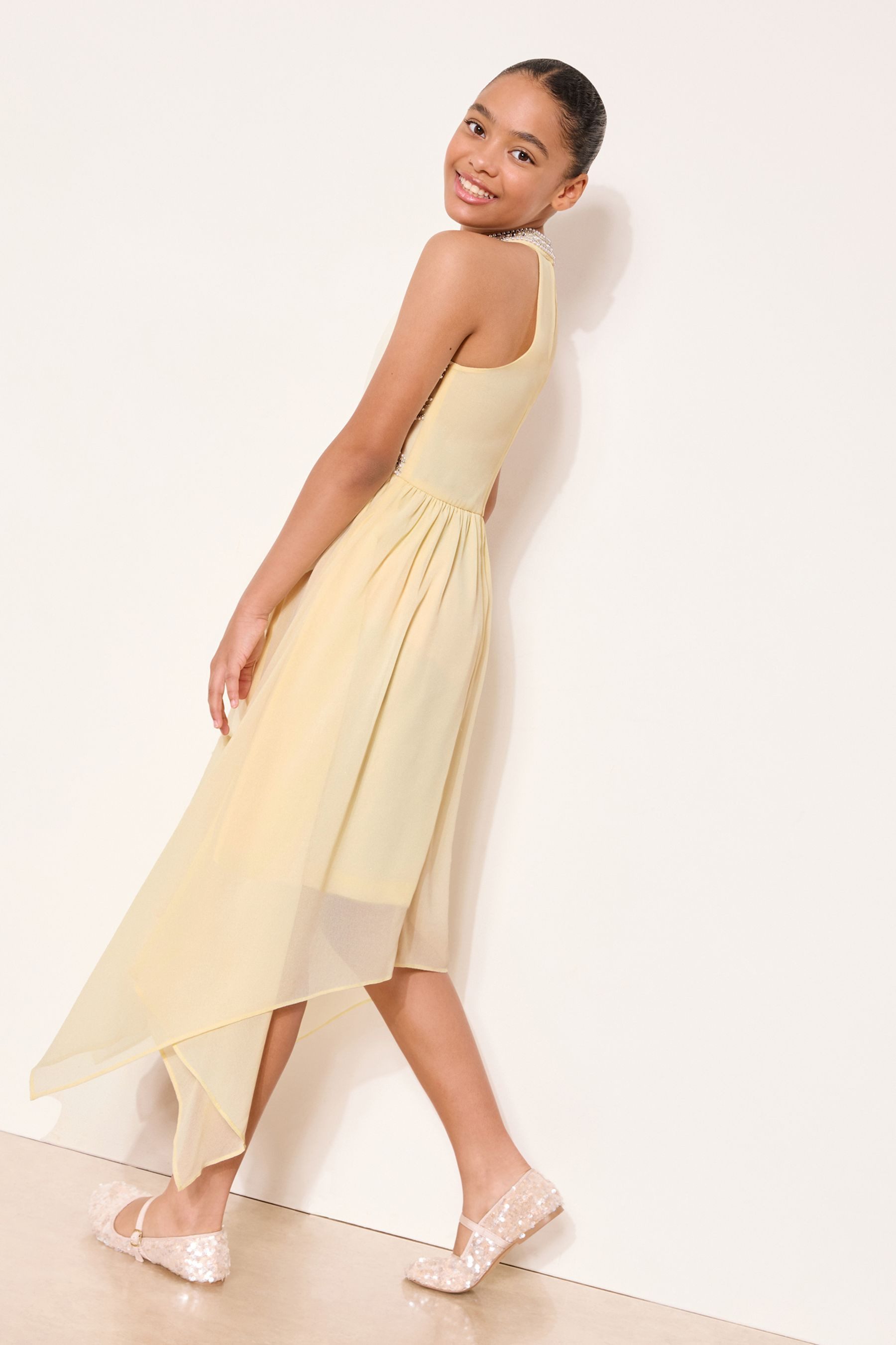 LIPSY Partykleid Lipsy festliches Neckholder-Kleid mit Verzierung (1-tlg)