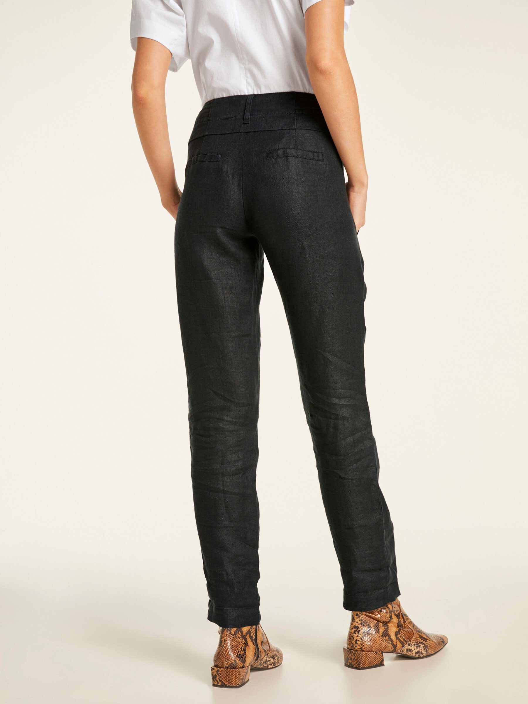 heine Jerseyhose Leinenhose Innenbeinlänge ca. 74 günstig online kaufen