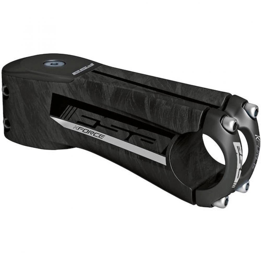FSA Fahrradlenker FSA Vorbau K-Force Light Road Carbon 31,8 x 90 mm Grau - leichter Renn