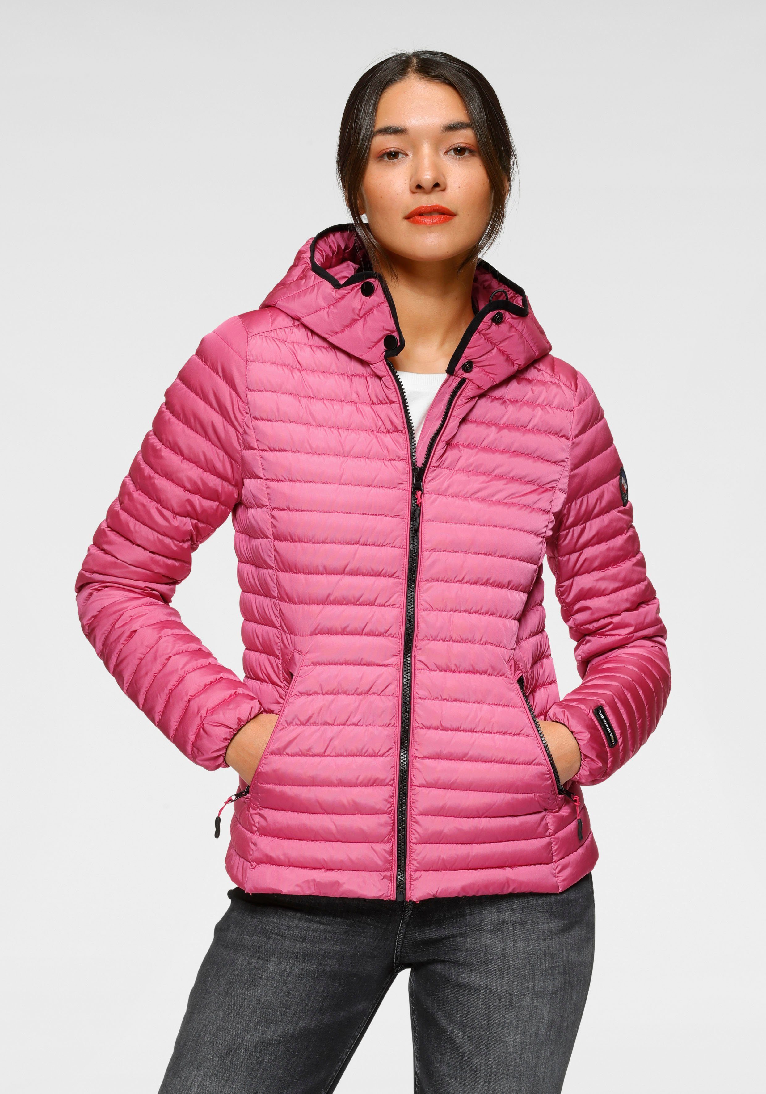 Rosa Steppjacken für Damen kaufen » Pinke Puffer Jacket | OTTO