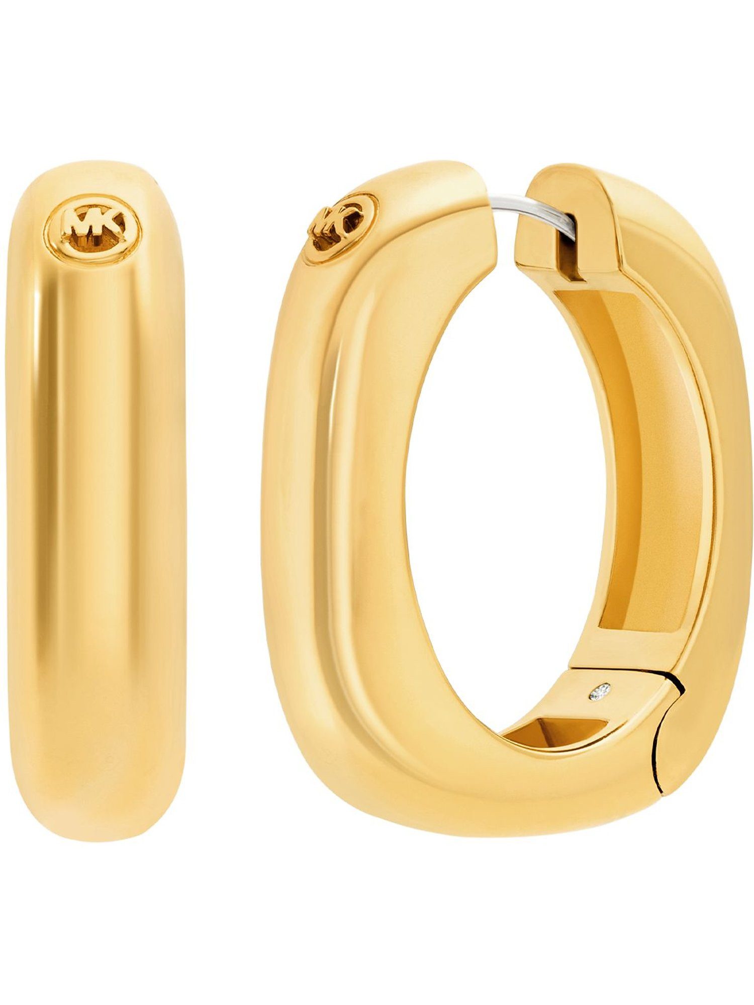 MICHAEL KORS Paar Creolen Michael Kors Damen-Creolen Metall Zirkonia (Paar), METALLIC MUSE