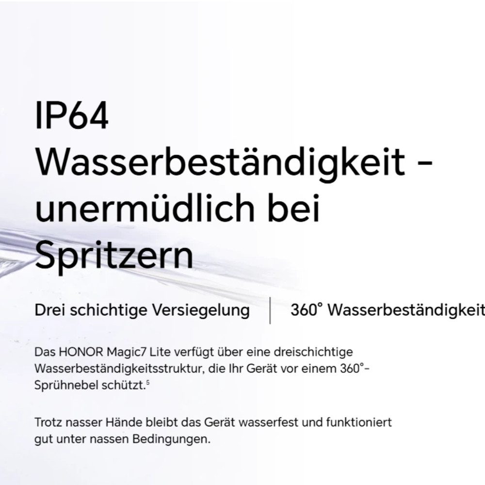 Honor HONOR Magic7 Lite 5G 8GB+512GB Smartphone (6.78 Zoll, 512 GB Speicherplatz)