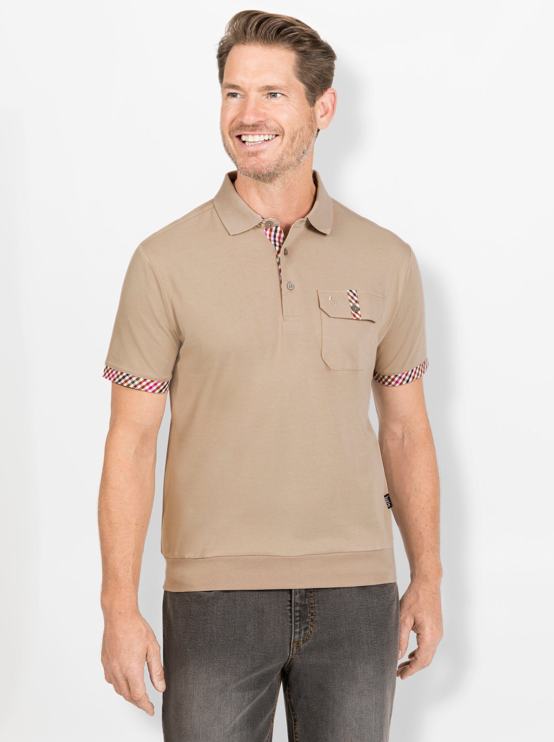 Hajo T-Shirt Kurzarm-Poloshirt