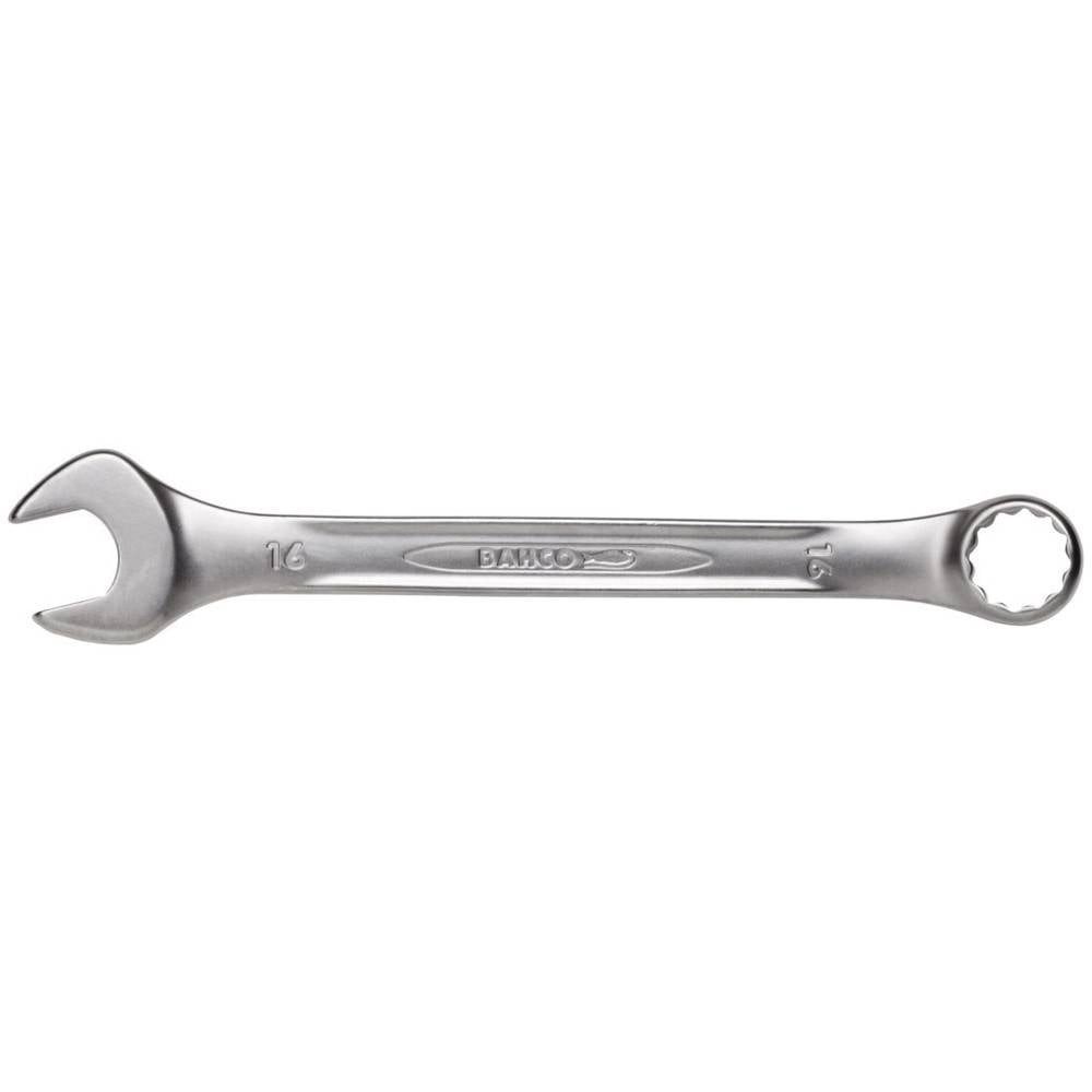 BAHCO Ringschlüssel RING-MAULSCHLÜSSEL, 15° ABGEWINKELT, SW 19MM 111M-19
