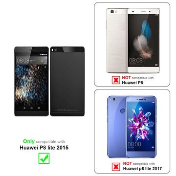 Cadorabo Handyhülle Huawei P8 LITE 2015 Huawei P8 LITE 2015, Flexible TPU Silikon Handy Schutzhülle - Hülle - ultra slim