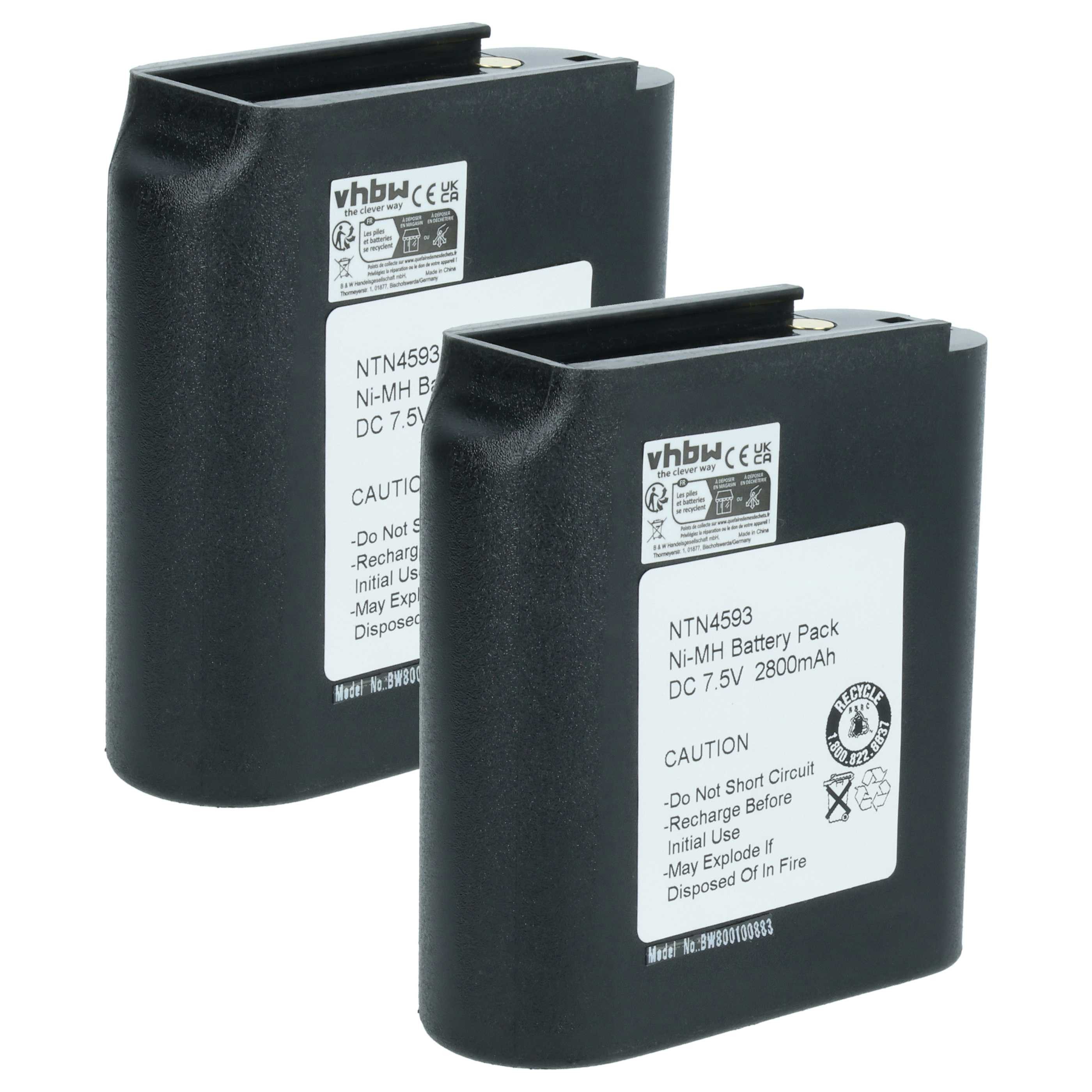 Akku passend für Motorola MX3000, MX2000, MX1000, T2000, MX3013, Akku