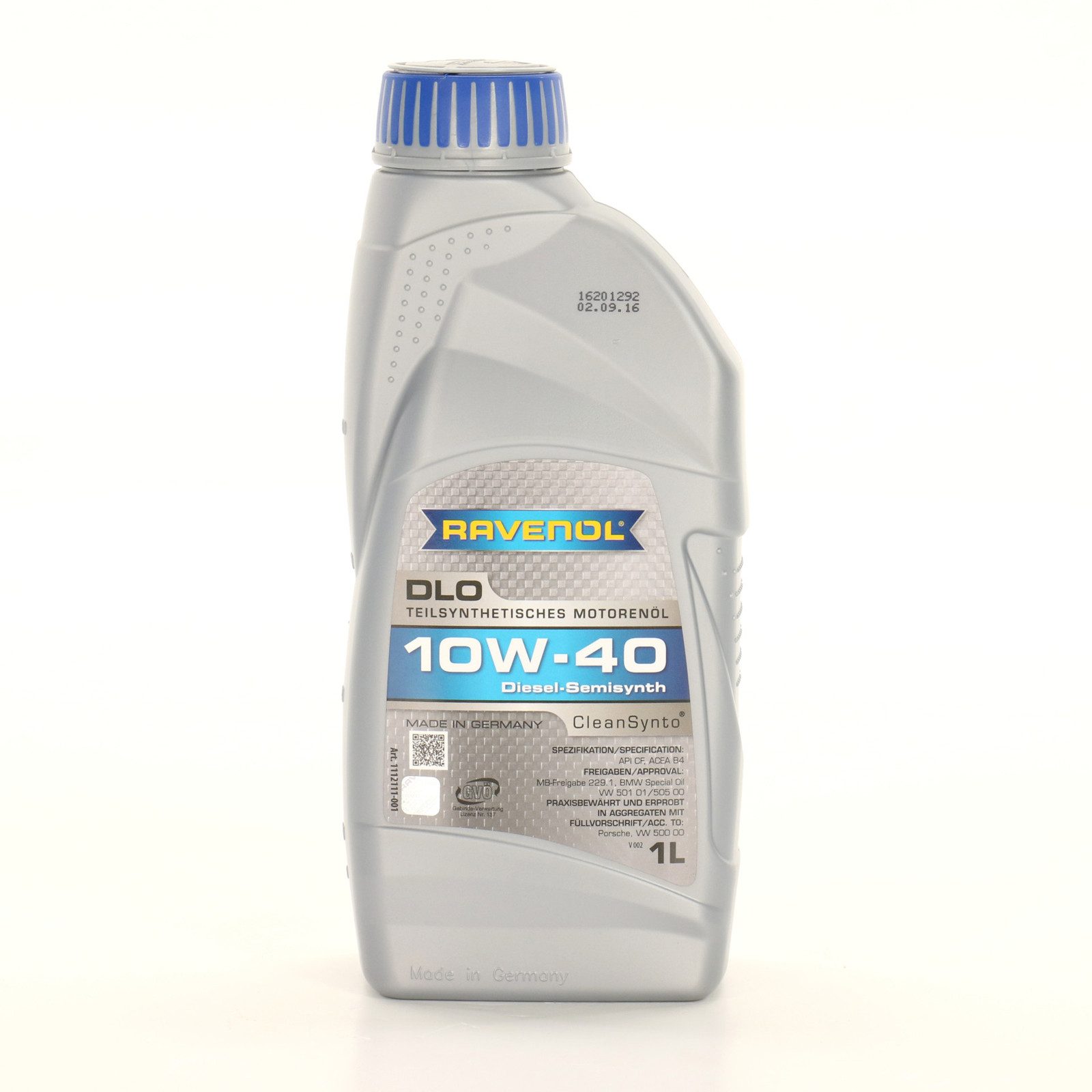 Ravenol Motoröl Ravenol Diesel Leichtlauföl DLO Motoröl Öl 10W40 1L ACEA B3 VW 500.00