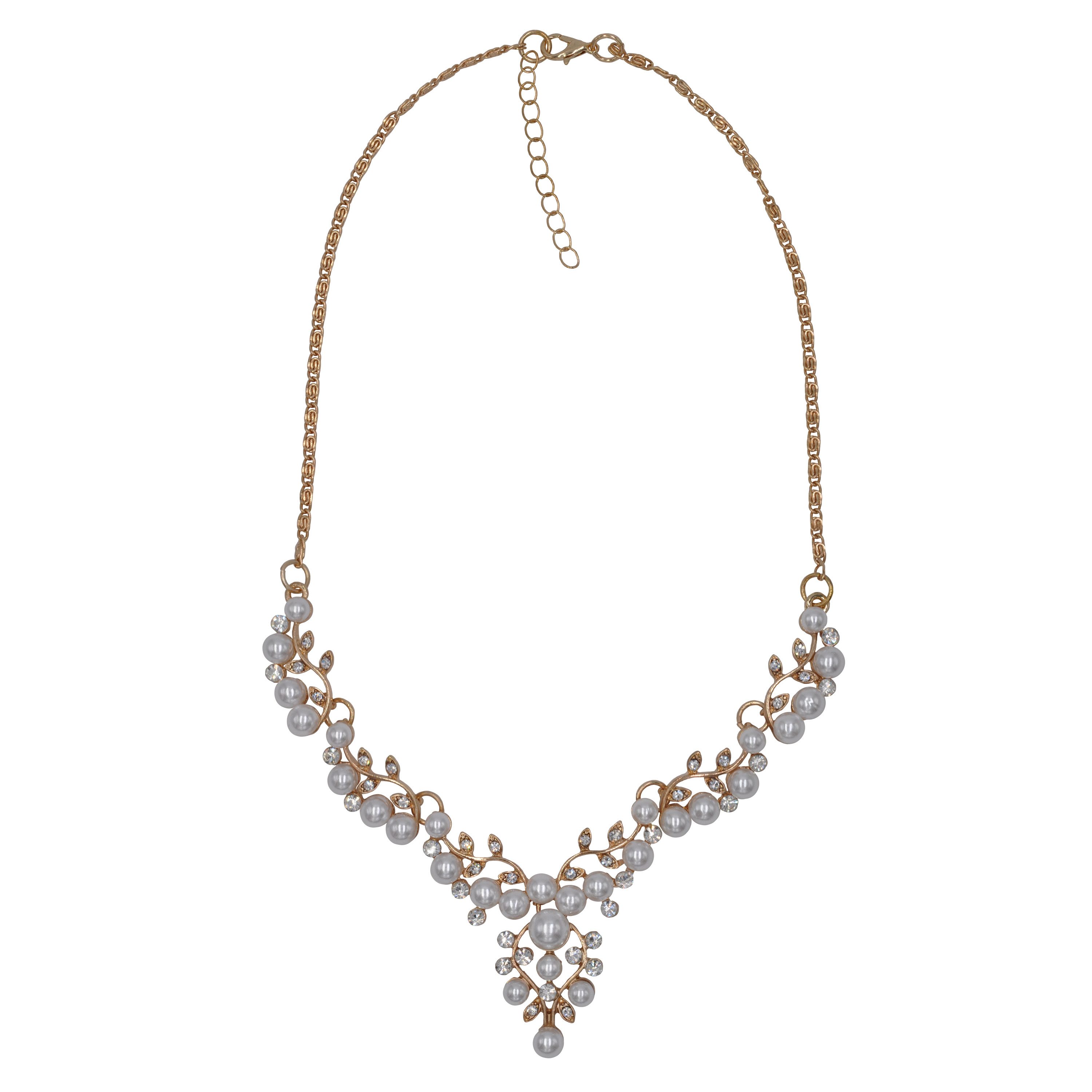 Firetti Collier Schmuck Geschenk Collier Beautiful Pearl, mit Glasstein - mit Glasperle