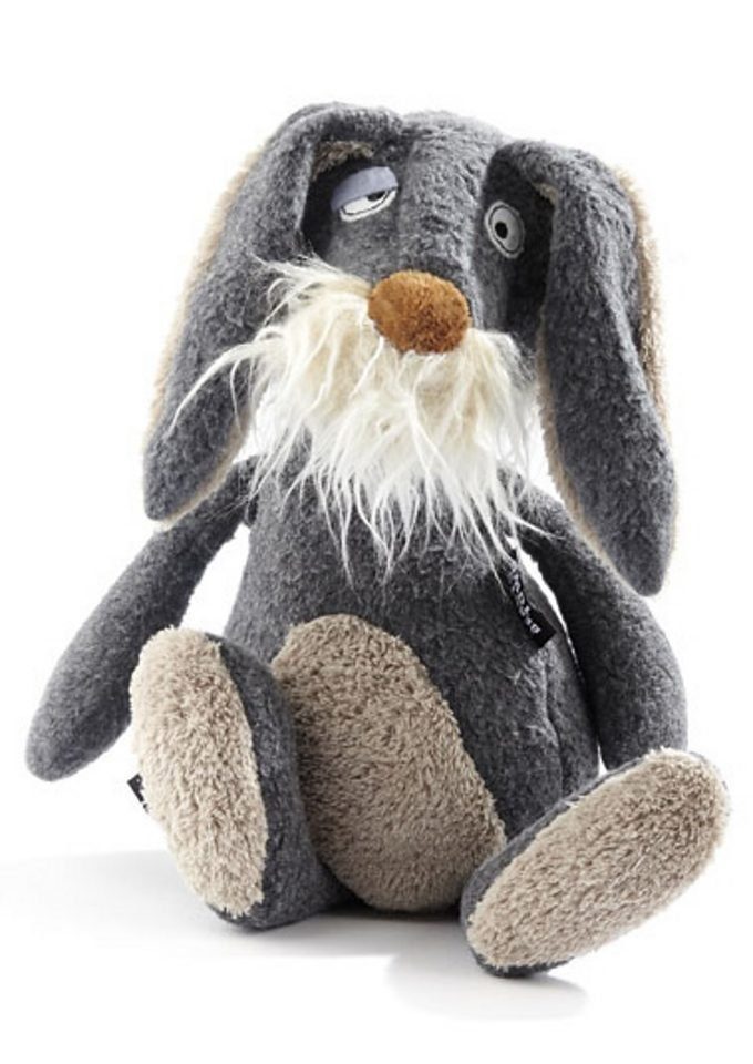 Sigikid Kuscheltier BeastsTown - Hase, I waas nix, Made in Europe