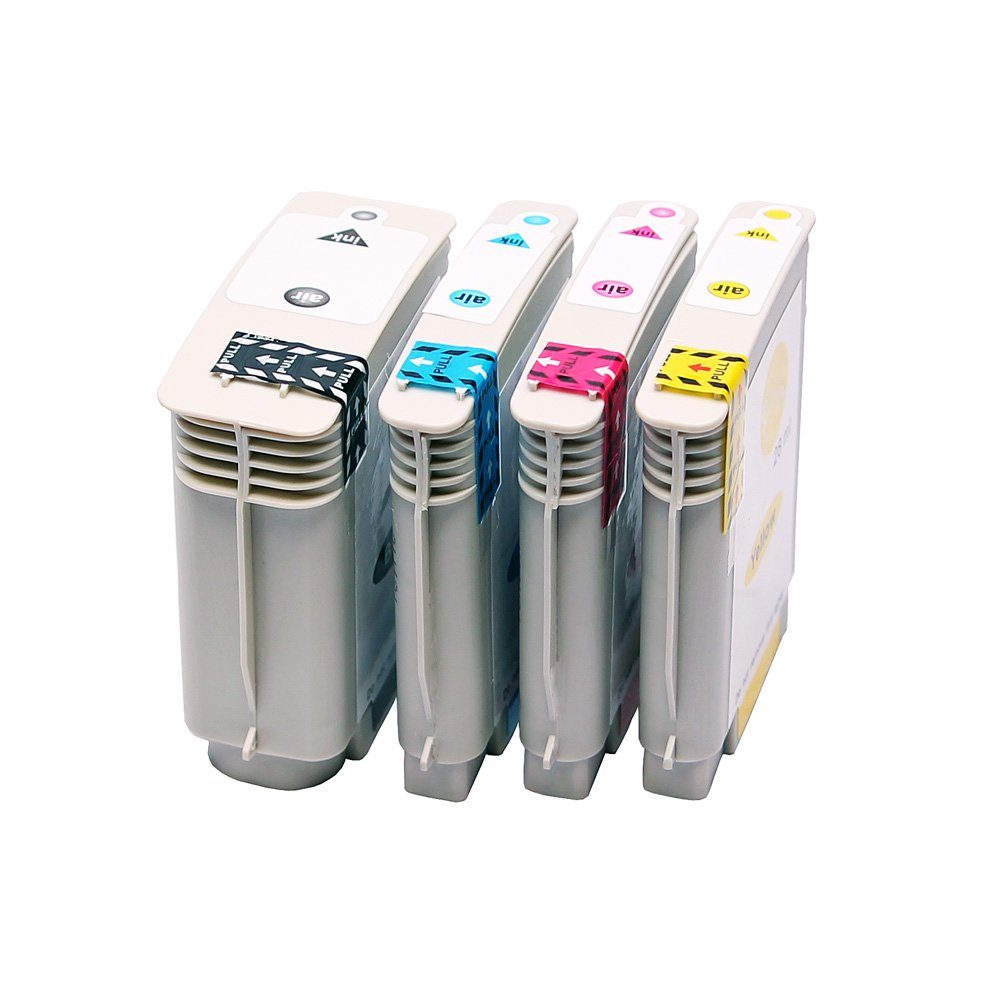 ABC Tintenpatrone (Kompatibles Set 4x Druckerpatrone für HP 940XL Officejet Pro 8000, Officejet Pro 8000 Enterprise Wireless 8500 8500A Plus Premium Premier)