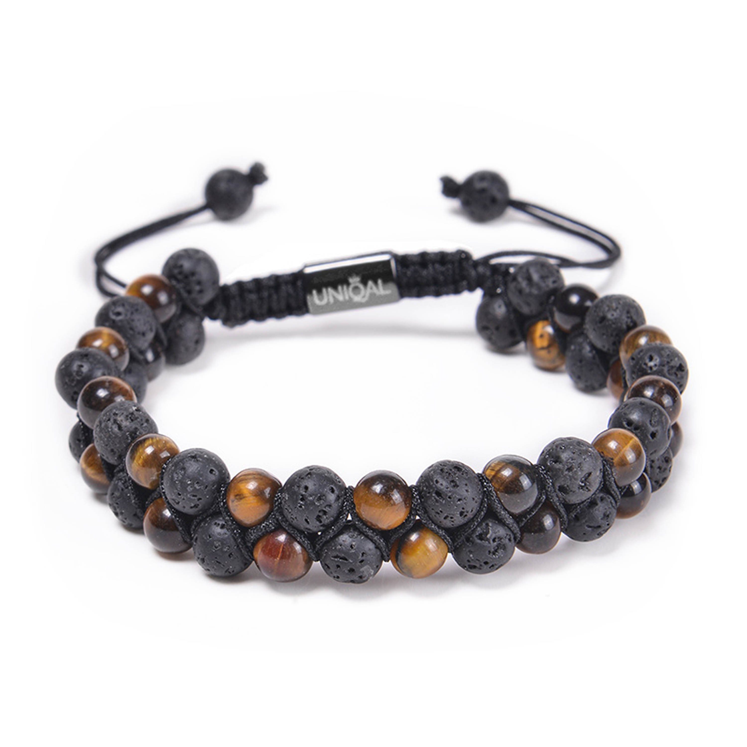 UNIQAL.de Perlenarmband Perlenrmband "UNIQAL" Naturstein, Heilstein, günstig online kaufen