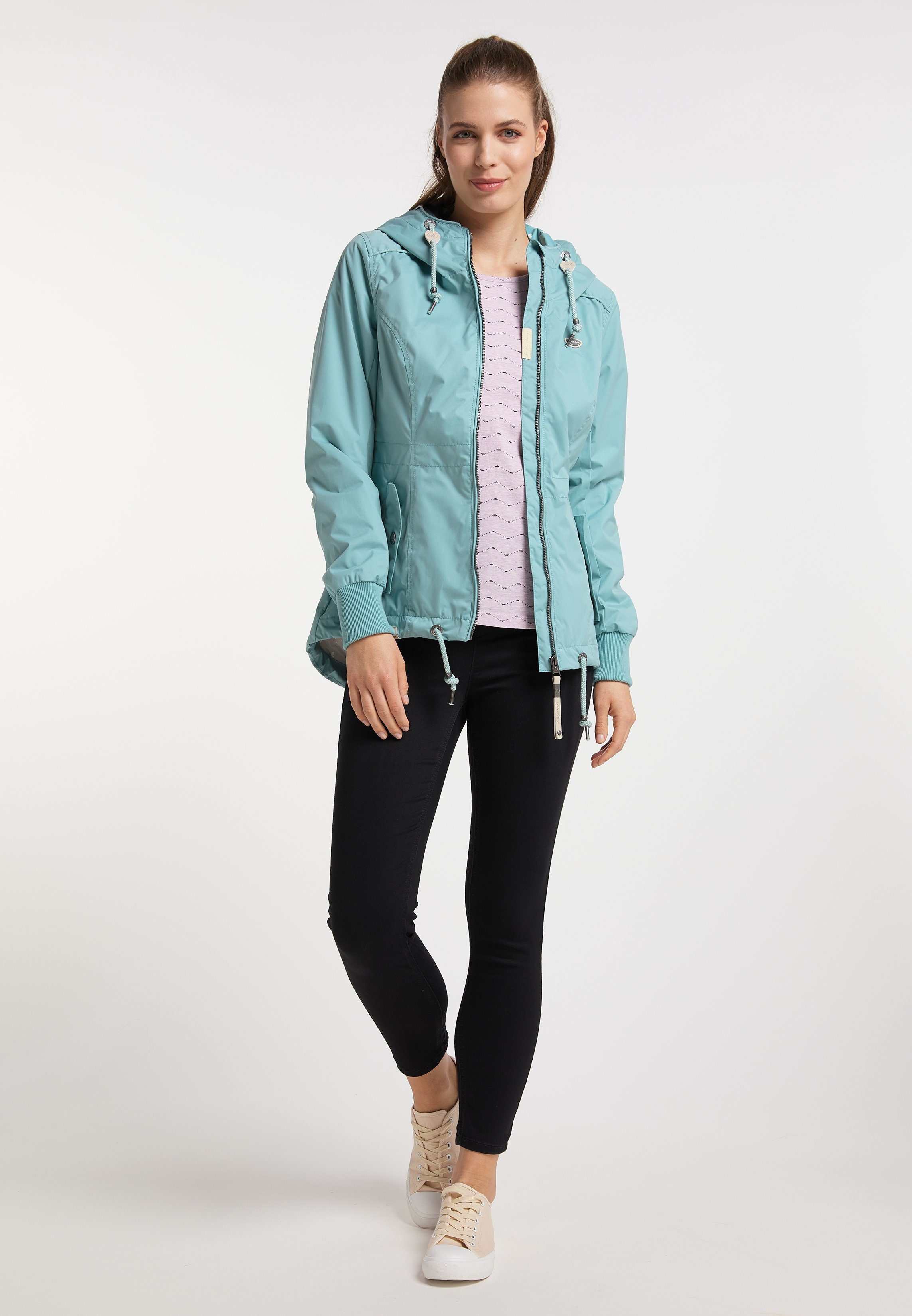 Mode & Allwetterjacke DANKA Vegane Ragwear AQUA Nachhaltige