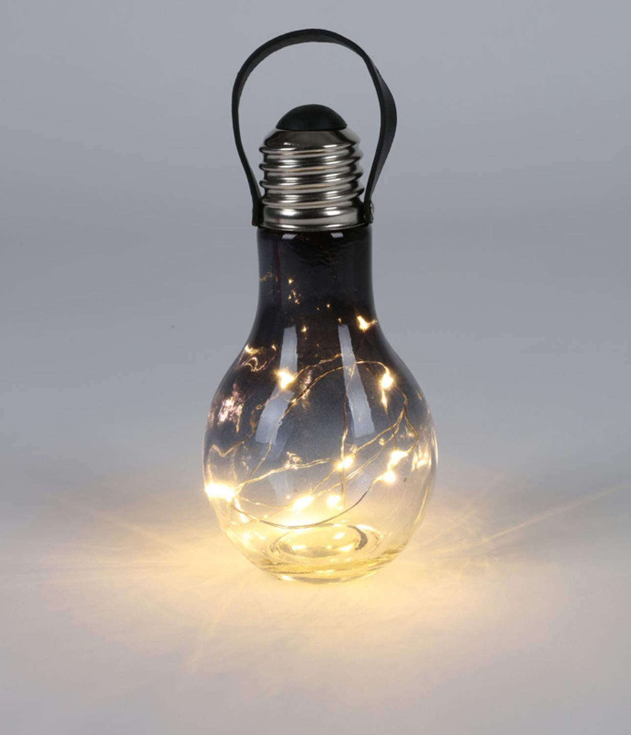 BURI LED Dekolicht LED Deko Glühbirne aus Glas Glühlampe Hängelampe Tischde günstig online kaufen